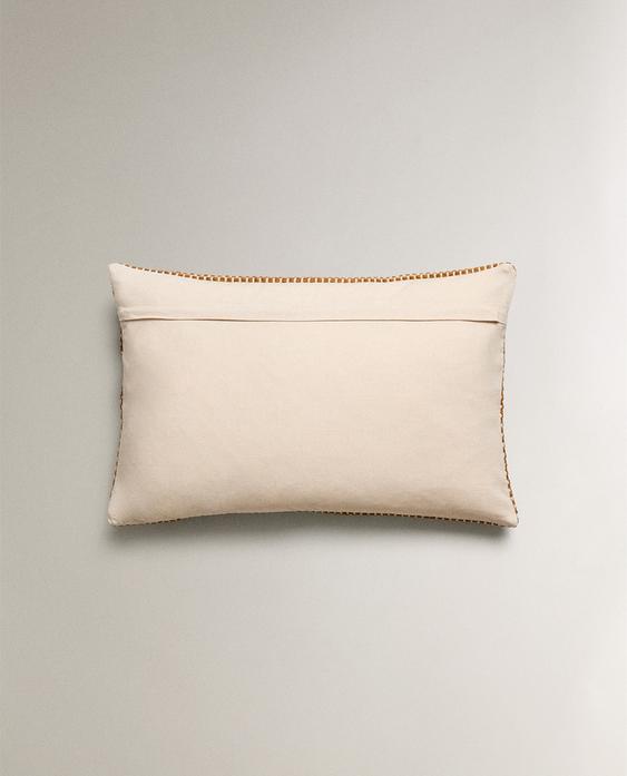 Plaited Cotton Throw Pillow Cover - Stylish & Cozy