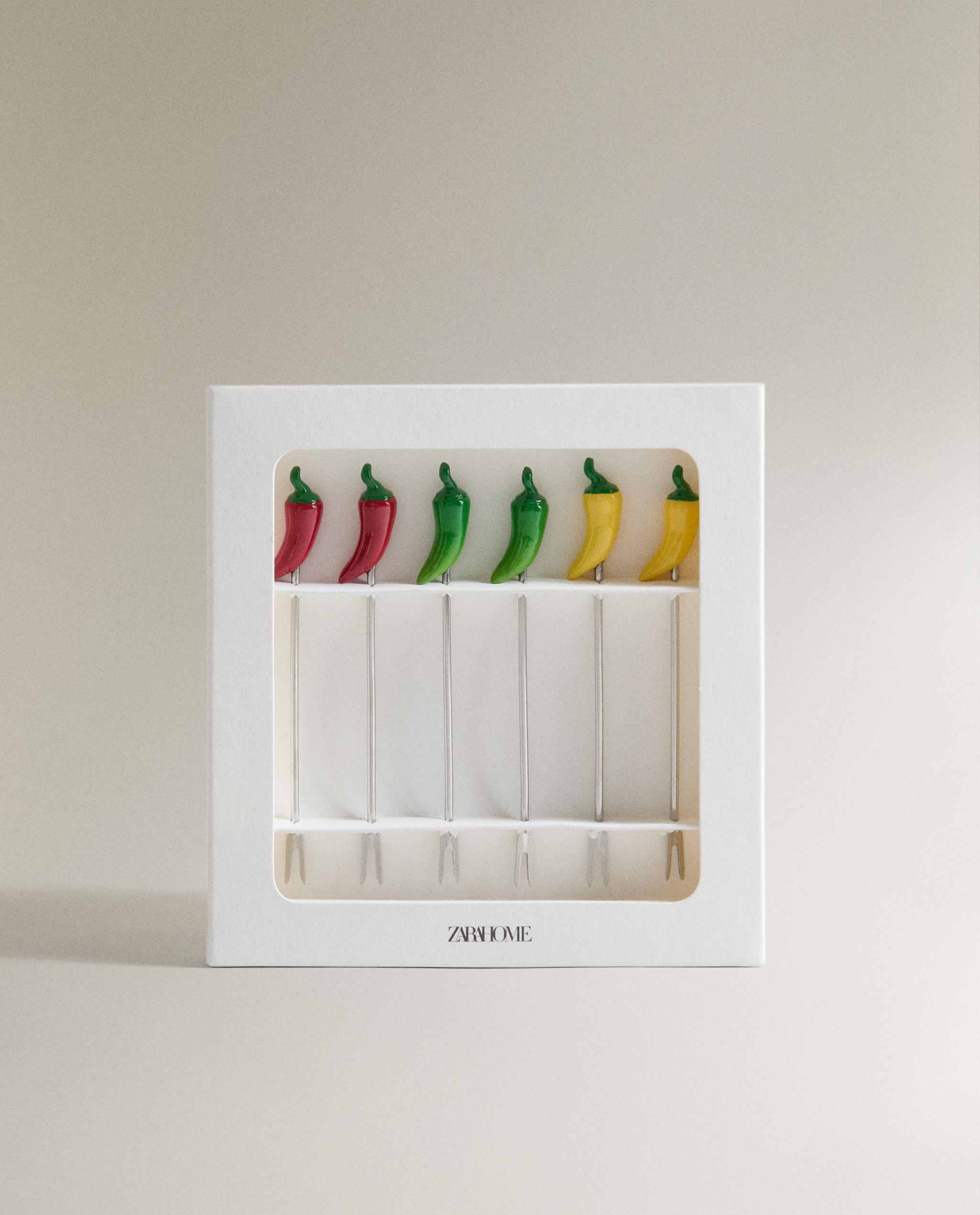 PACK OF CHILLI PEPPER COCKTAIL PICKS product thumbnail 4