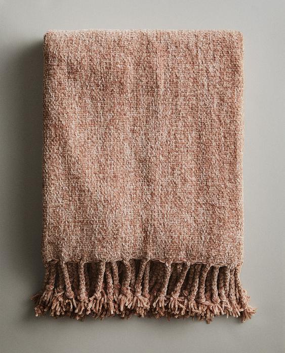 CHUNKY CHENILLE THROW CHUNKY CHENILLE THROW