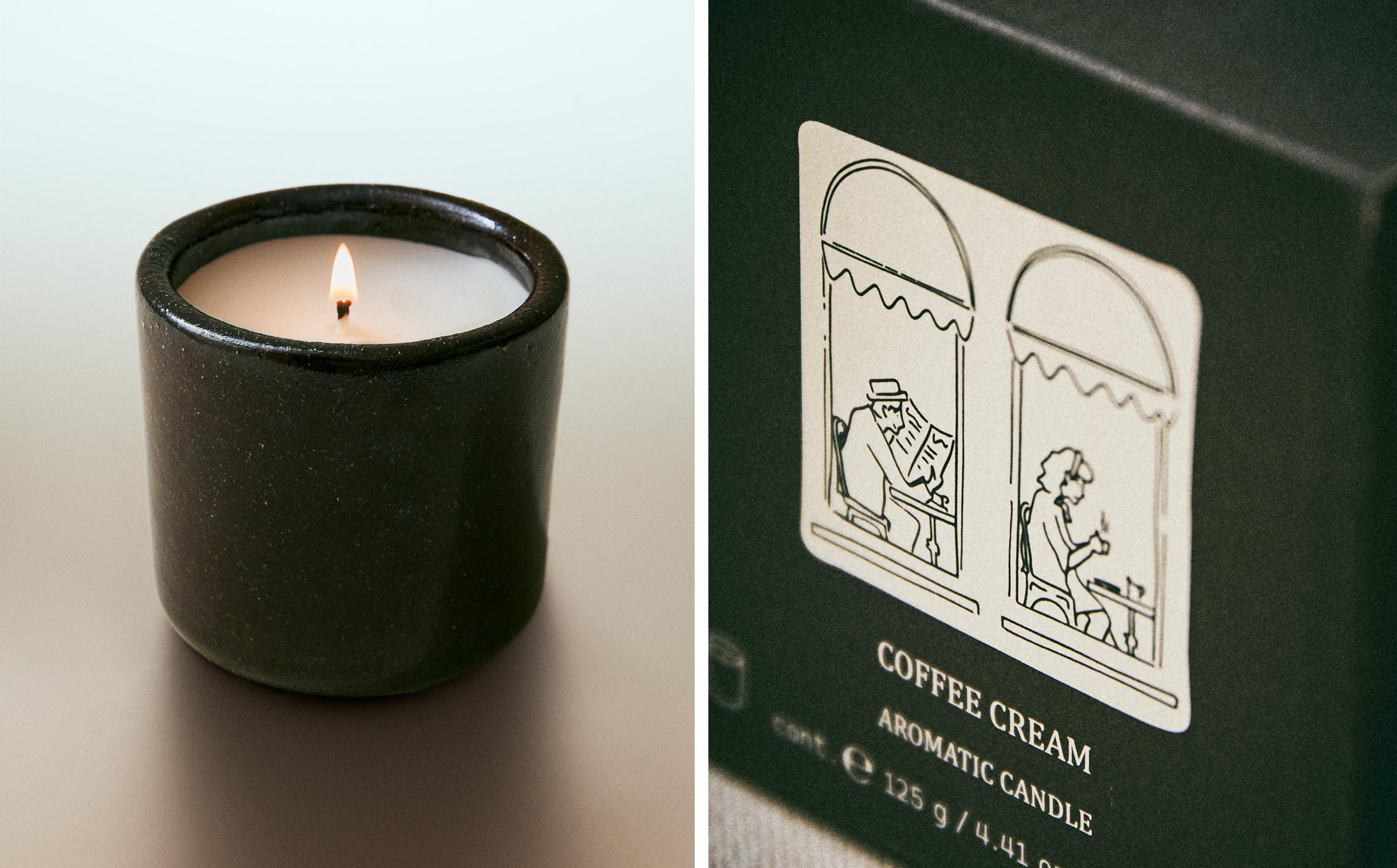 (125 G) COFFEE CREAM SCENTED CANDLE product thumbnail 11