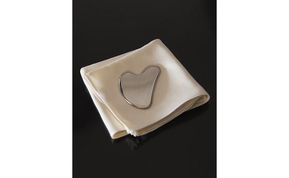 스테인리스 스틸 괄사 얼굴 마사지기