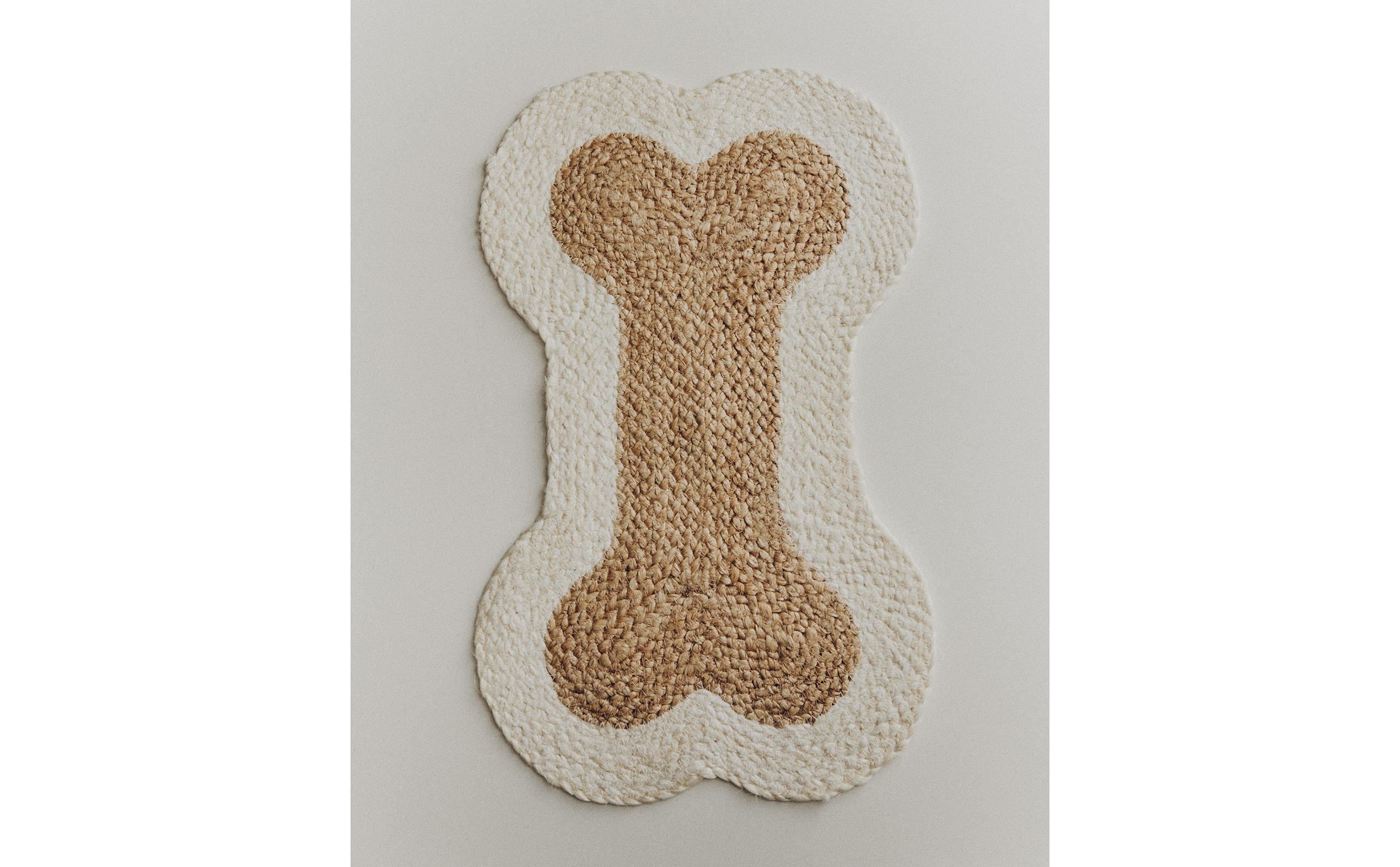 JUTE BONE PET RUG