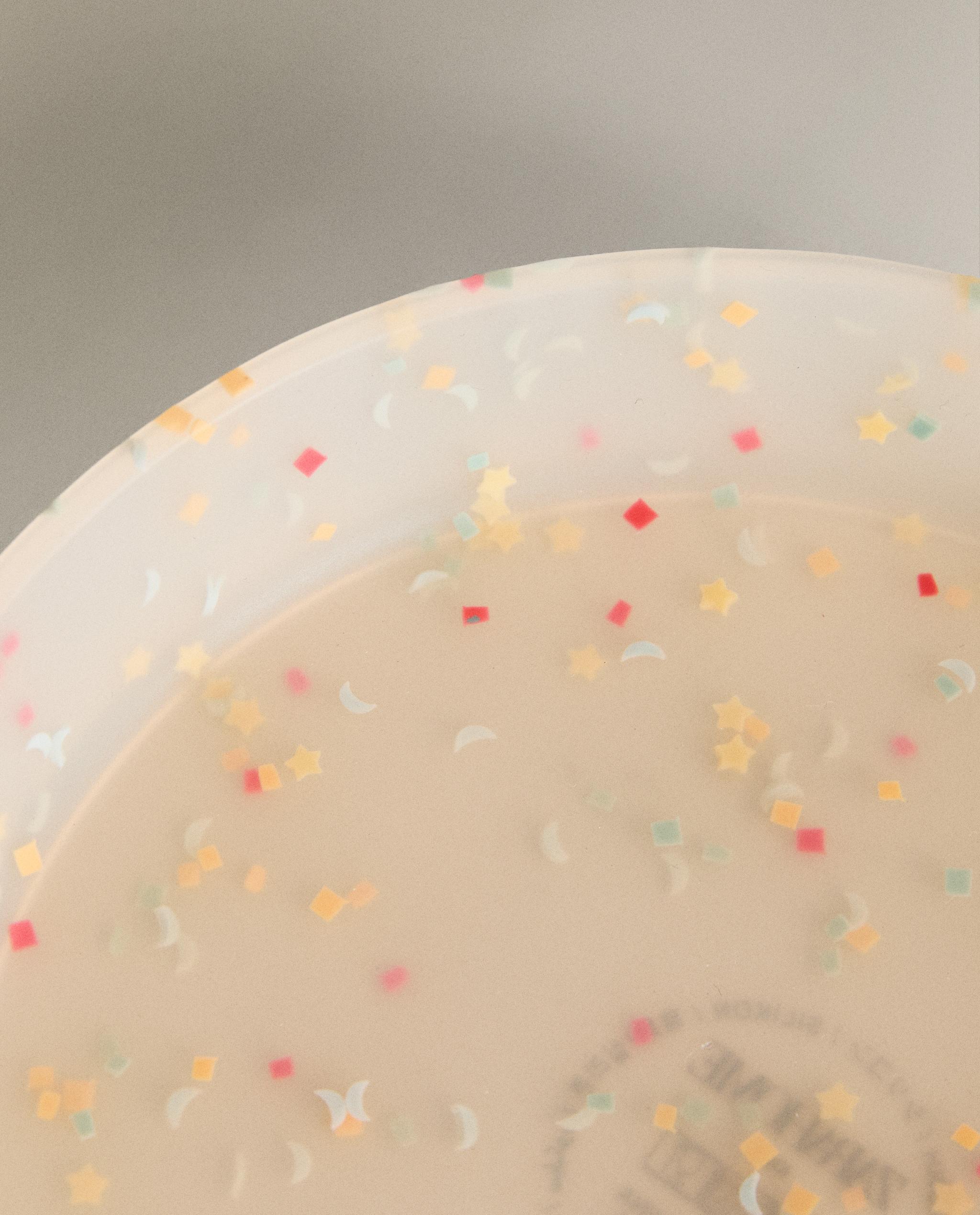 KIDS’ CONFETTI SILICONE DINNER SET product thumbnail 2