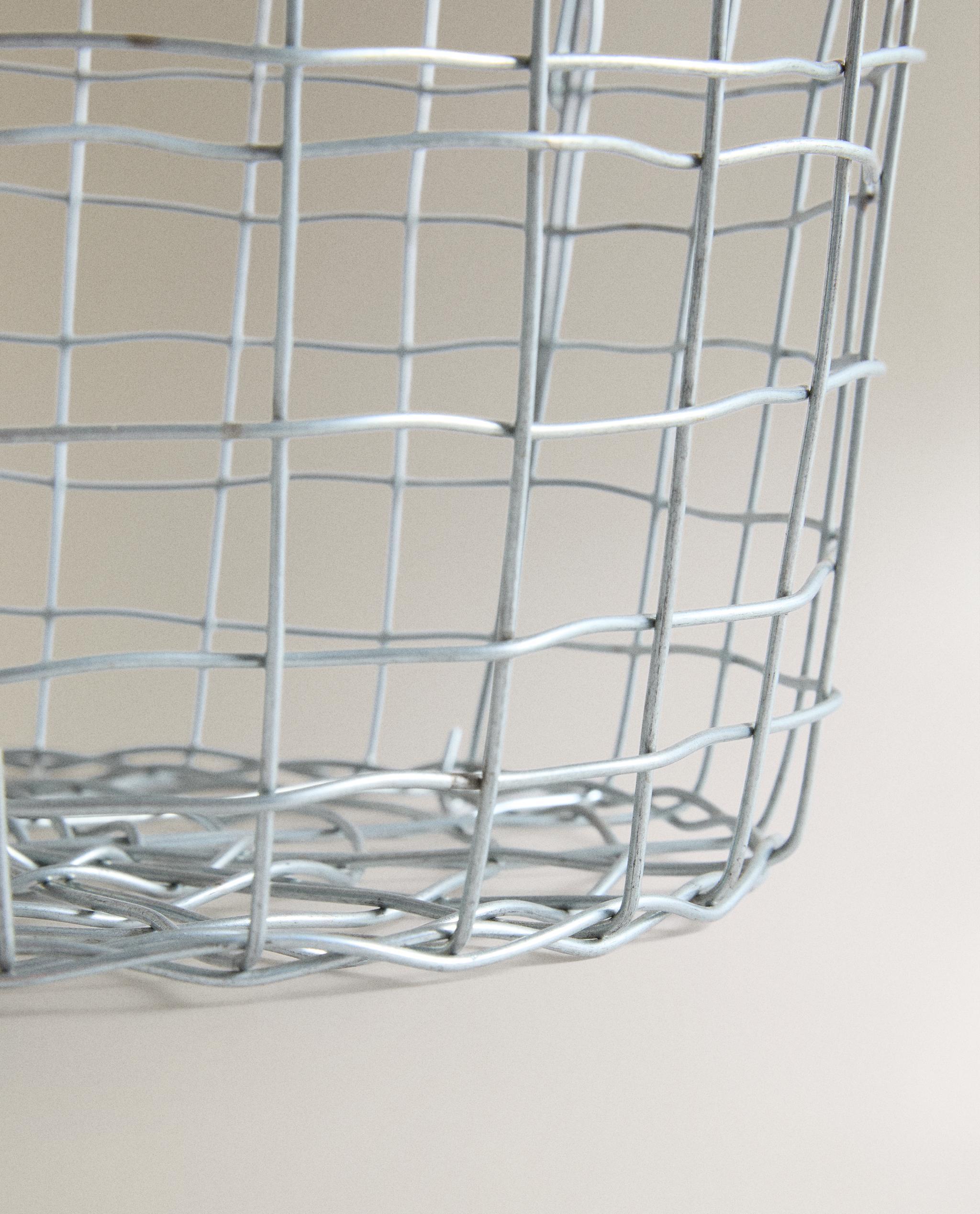 IRON AND RATTAN BASKET product thumbnail 2