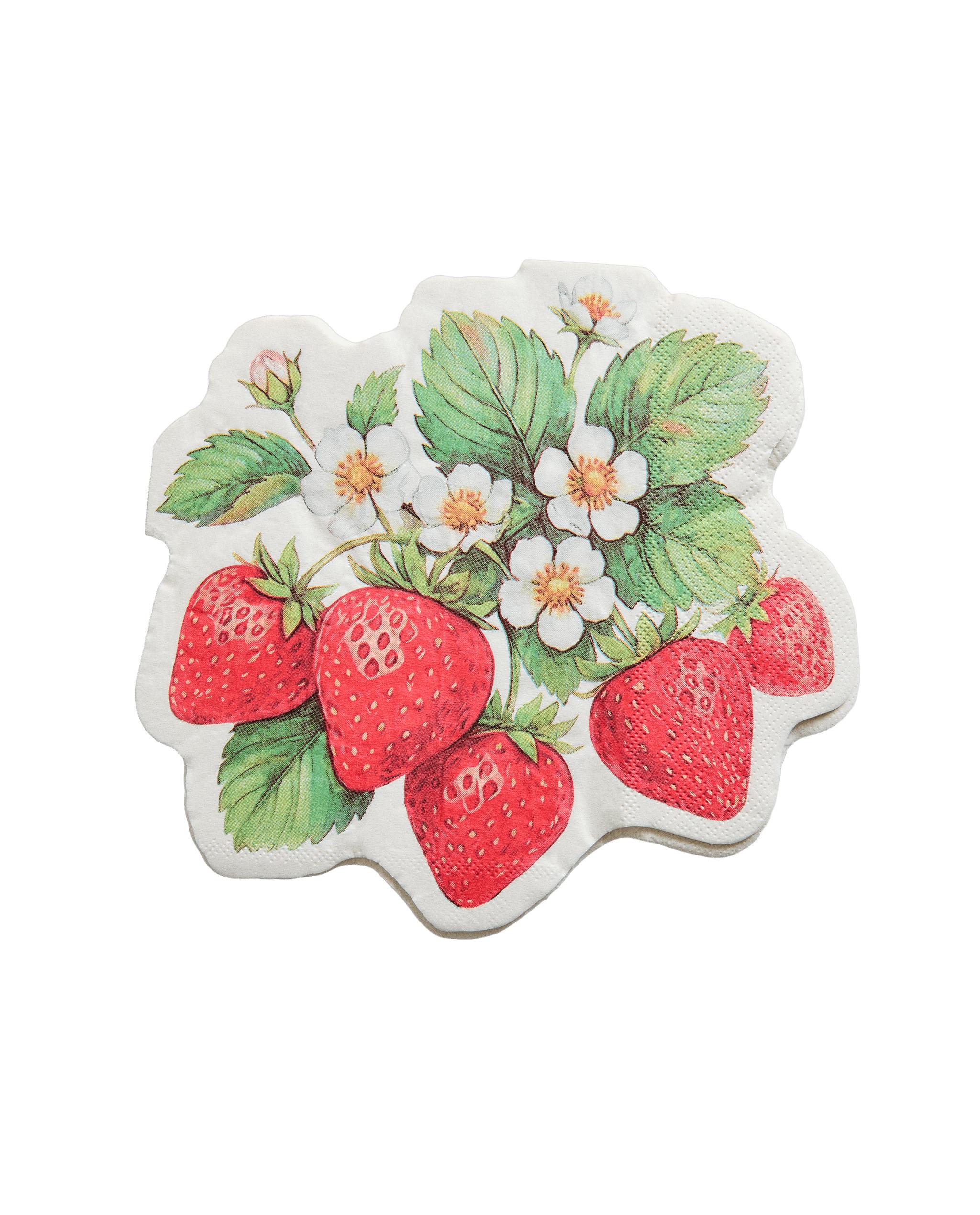PACK OF STRAWBERRY PAPER NAPKINS (PACK OF 20) product thumbnail 6
