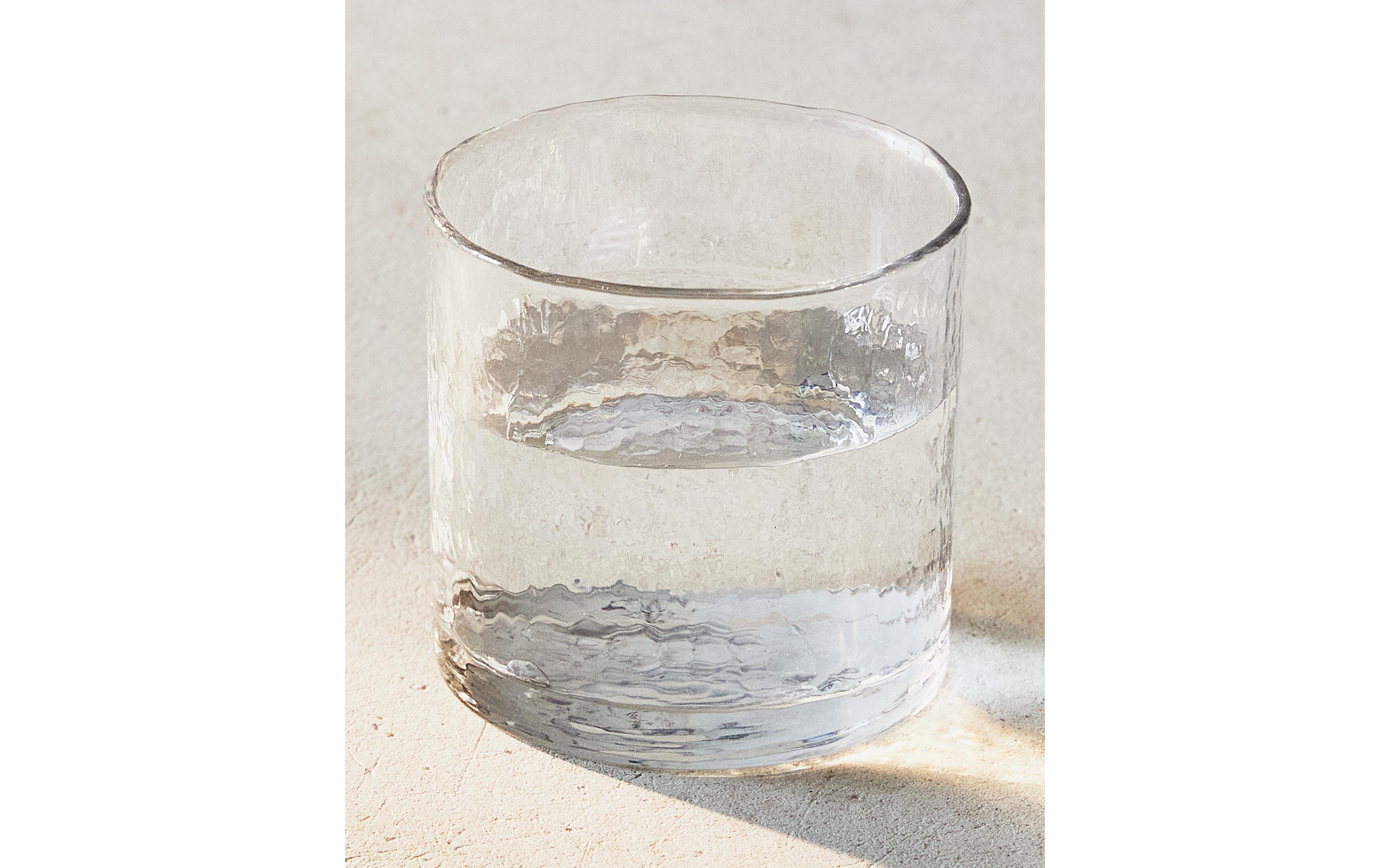 HAMMERED GLASS TUMBLER SET product thumbnail 5