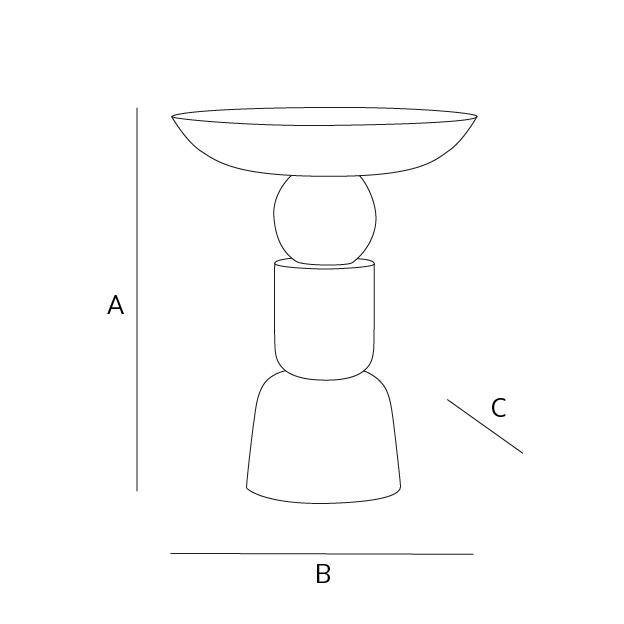 WOODEN SIDE TABLE product thumbnail 8