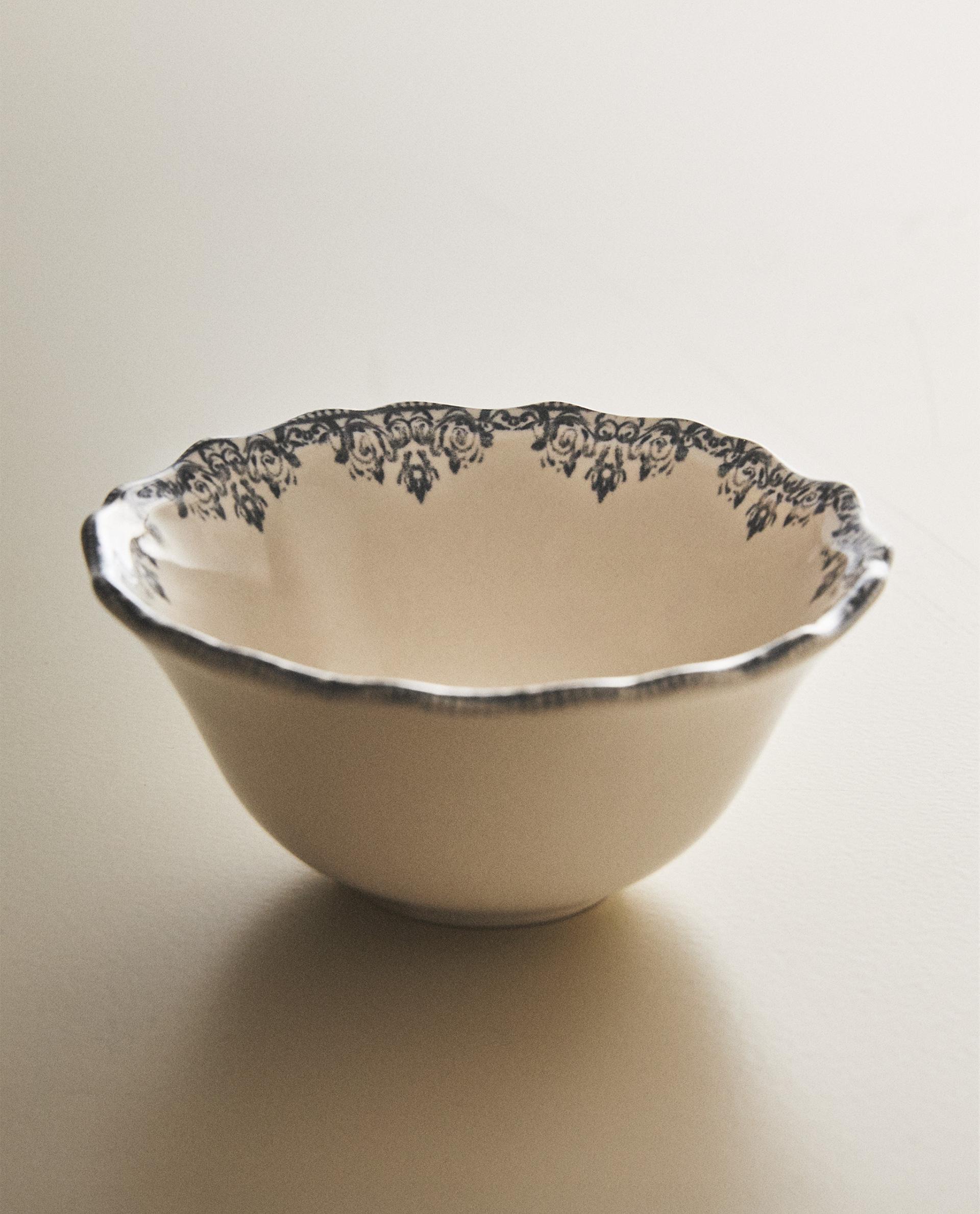 ザラホーム　ホワイト陶器　ボウル3個セット キッチンボウル | Zara Home 日本/Japan
