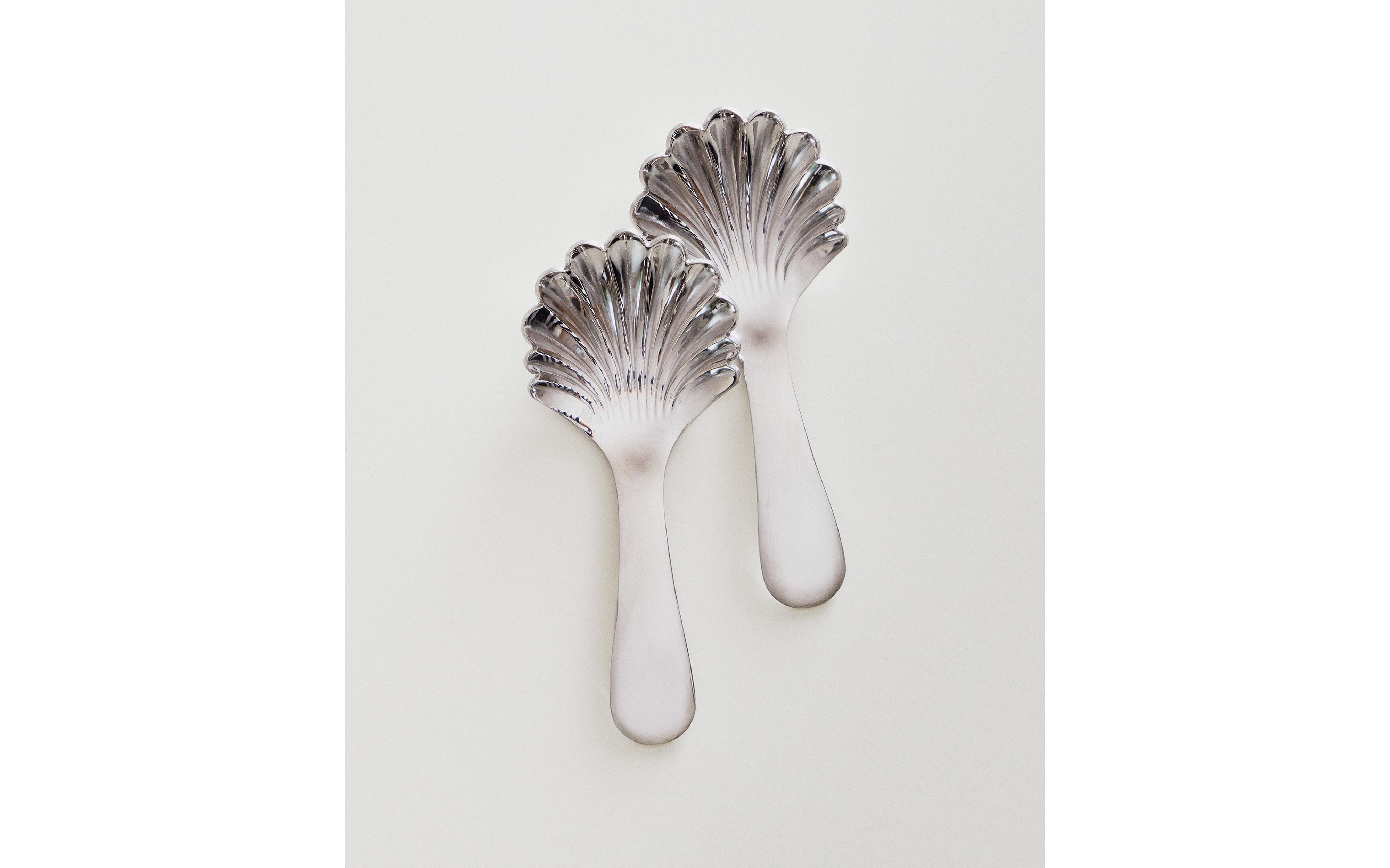 PACK OF STEEL SHELL DESSERT SPOONS product thumbnail 8
