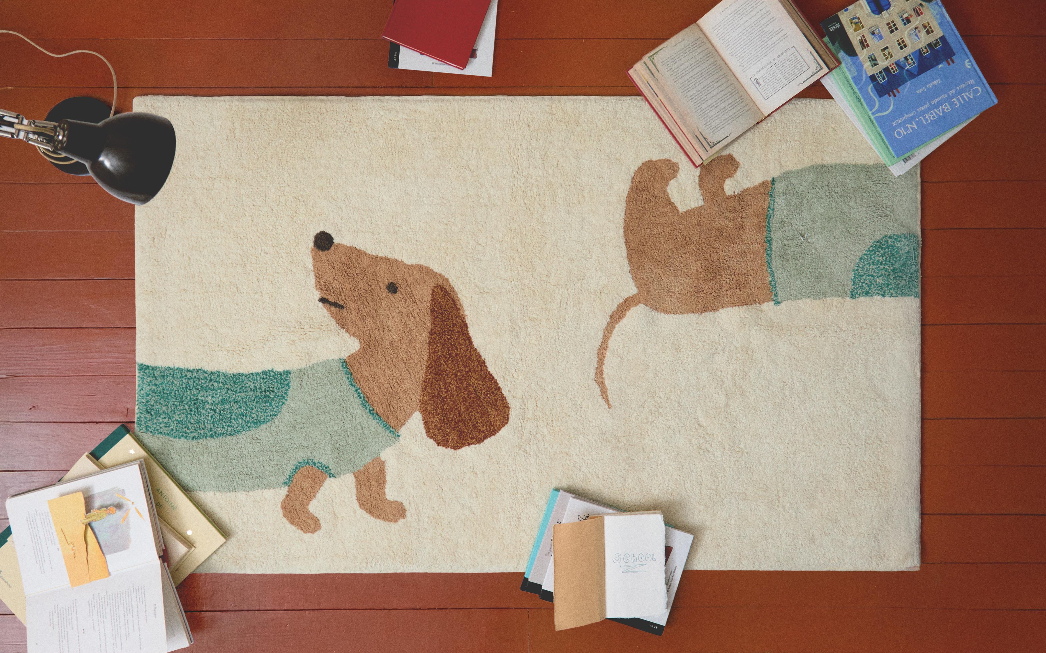 KIDS' DOG COTTON RUG product thumbnail 9