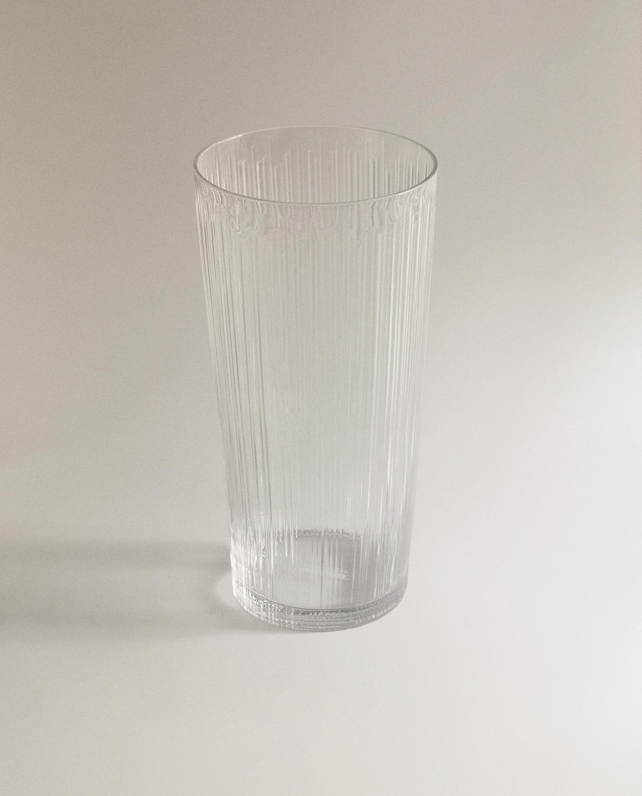 DECORATIVE TALL GLASS VASE | Zara Home België / Belgique