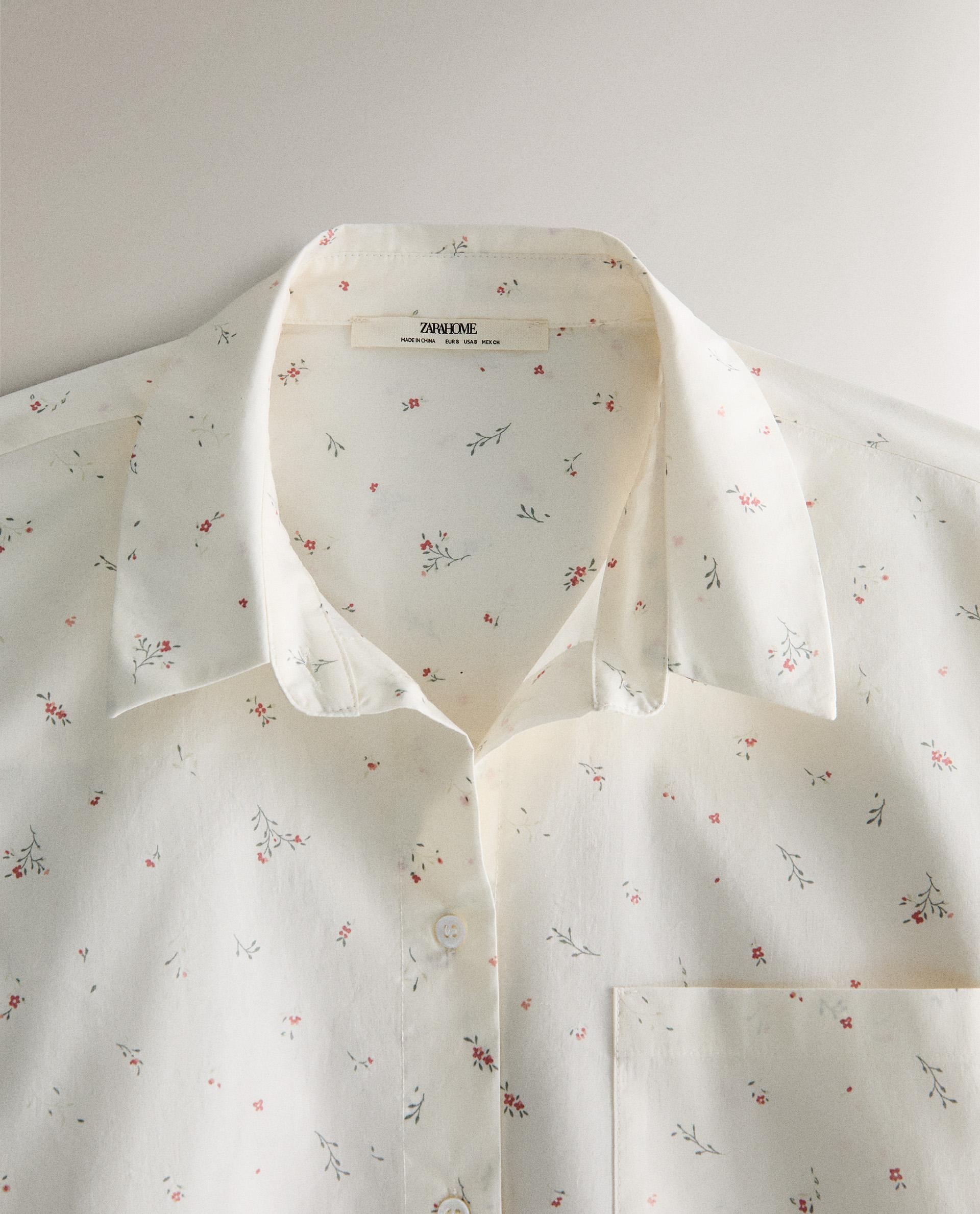 CHEMISE FLEURS