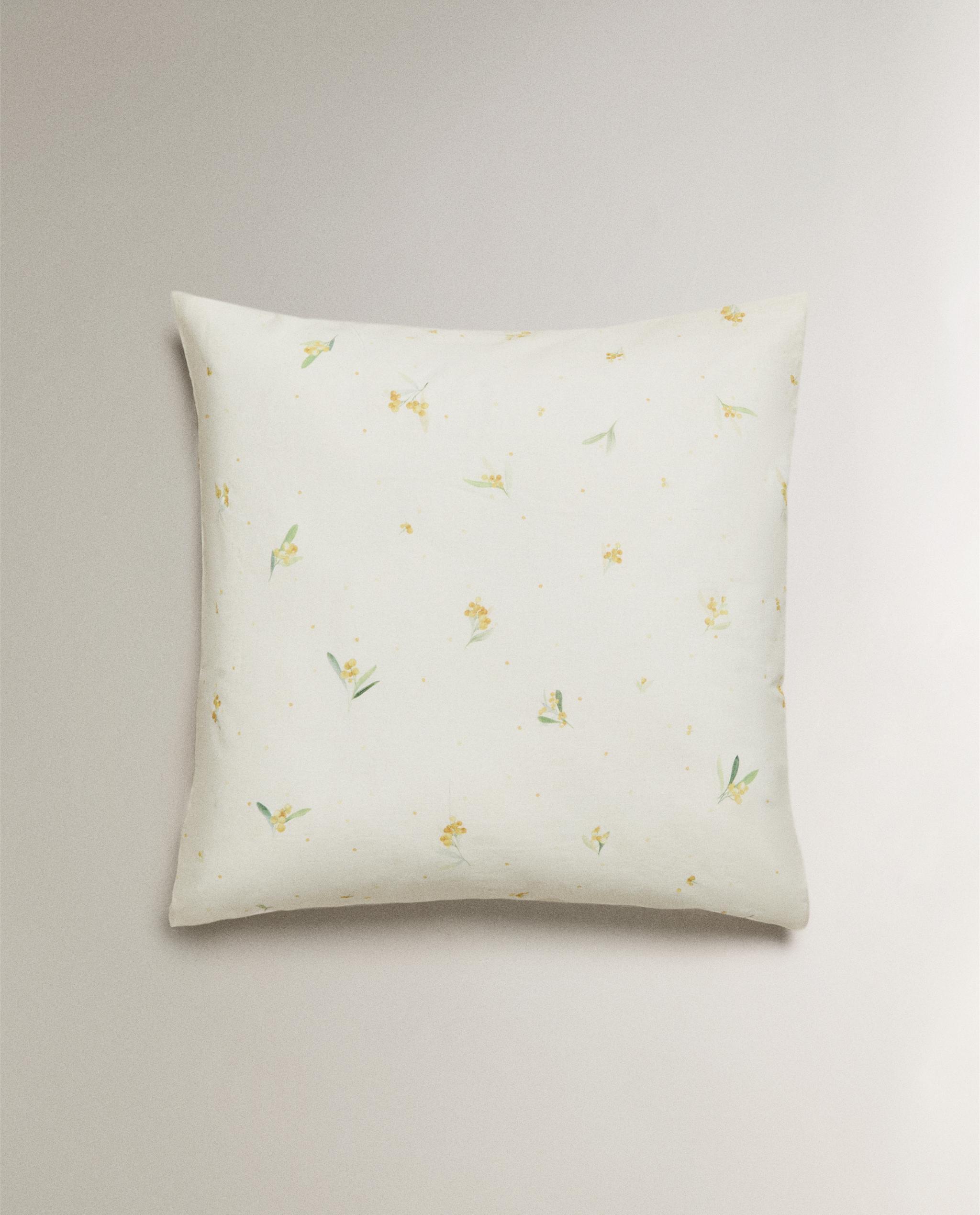 リネンコットン ミモザ ピローケース | Zara Home 日本/Japan