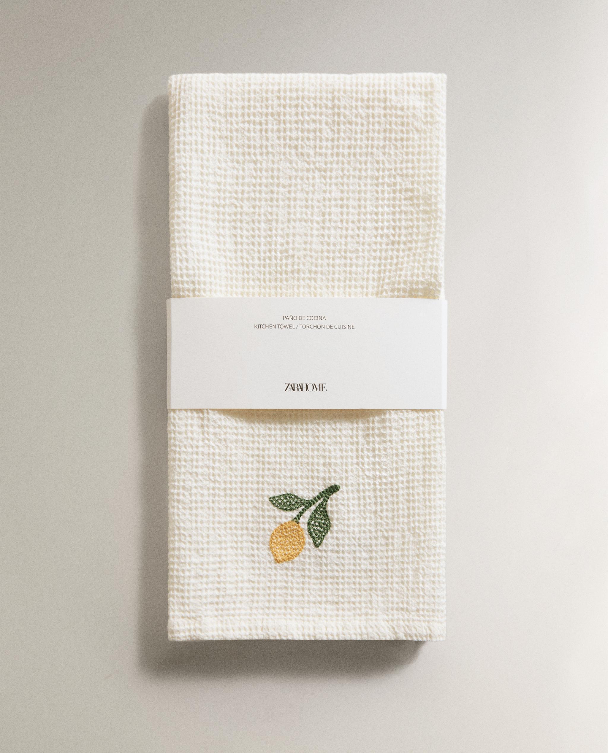 WAFFLE-KNIT TEA TOWEL product thumbnail 5