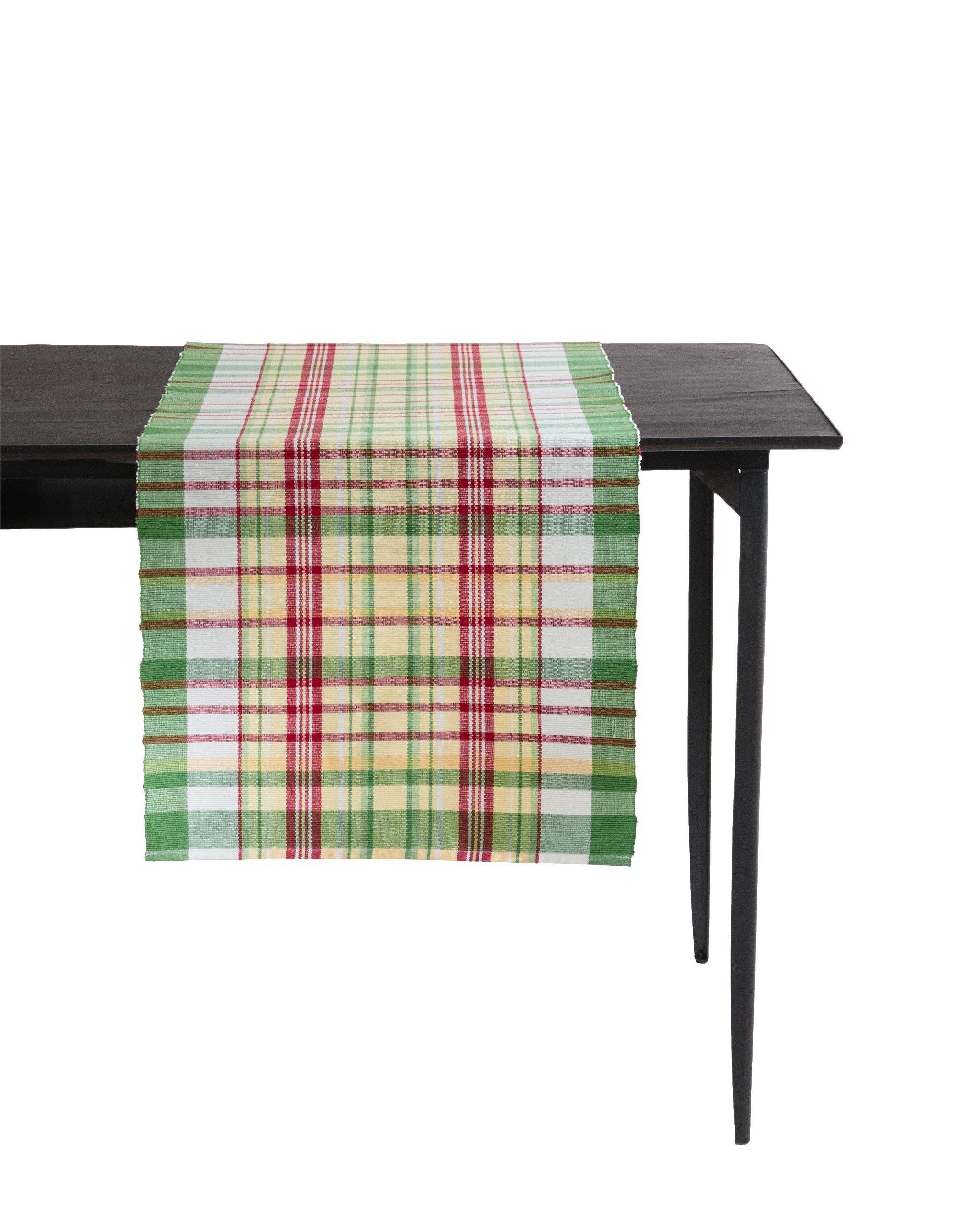 COLOURED CHECK TABLE RUNNER product thumbnail 2