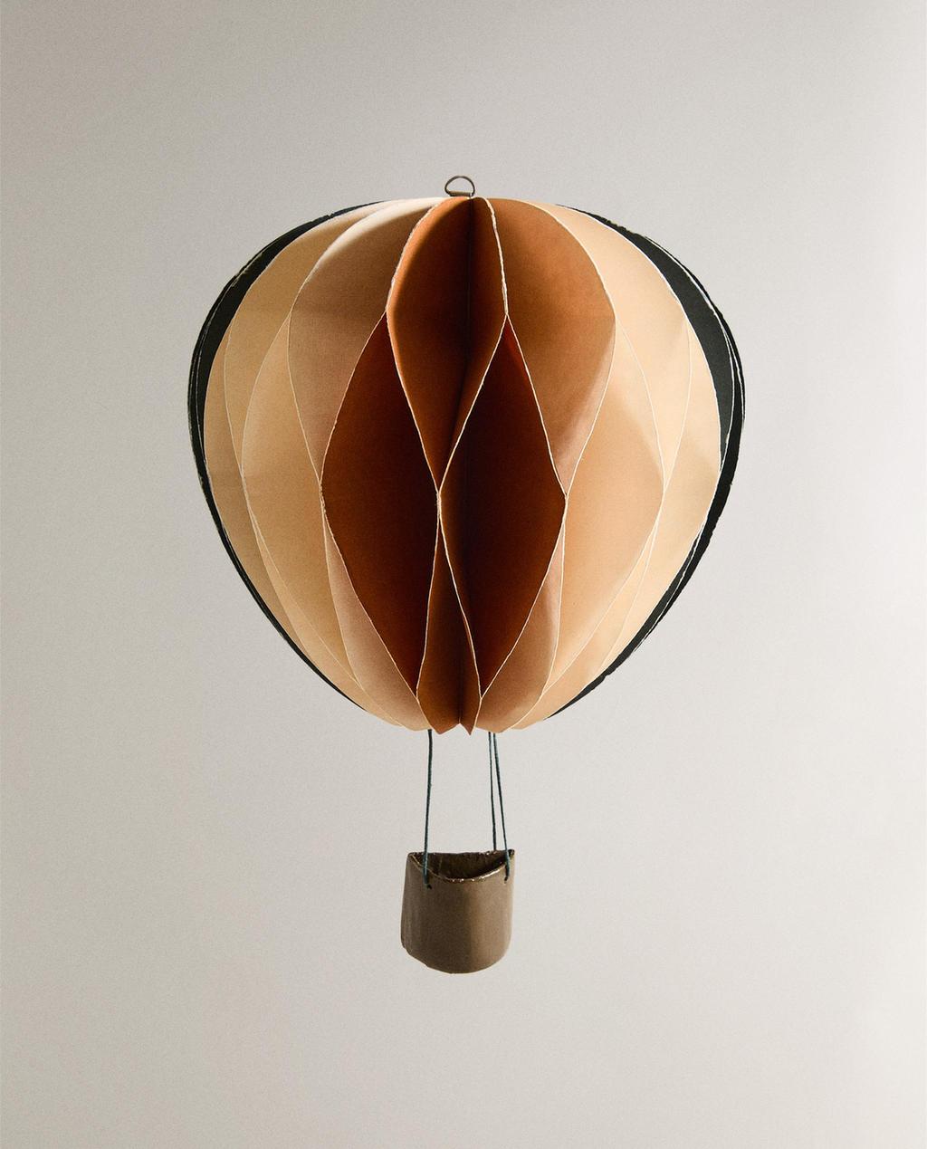 FARBIGER PAPIERBALLON WAND (21 CM)