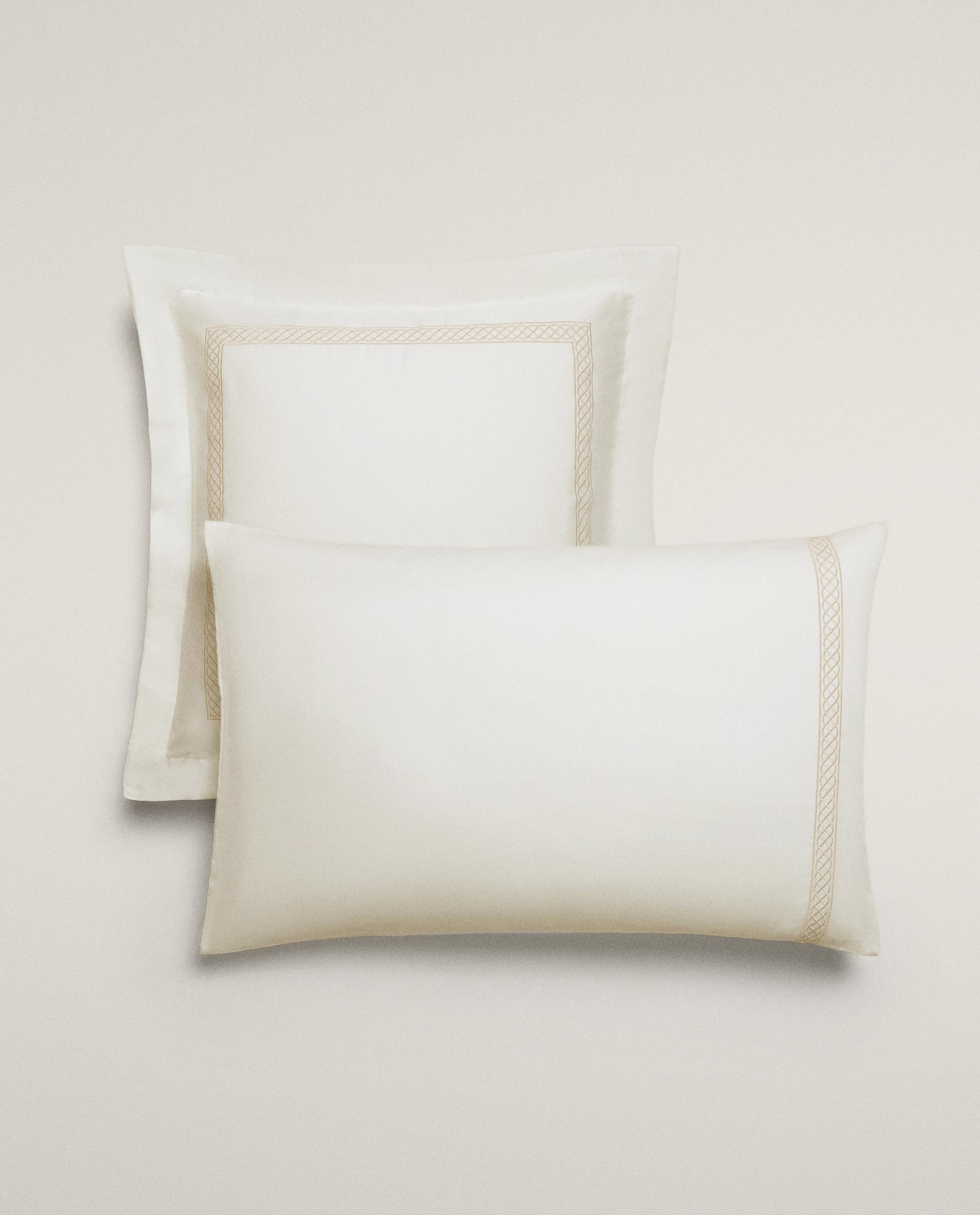 EMBROIDERED SATEEN PILLOWCASE product thumbnail 7