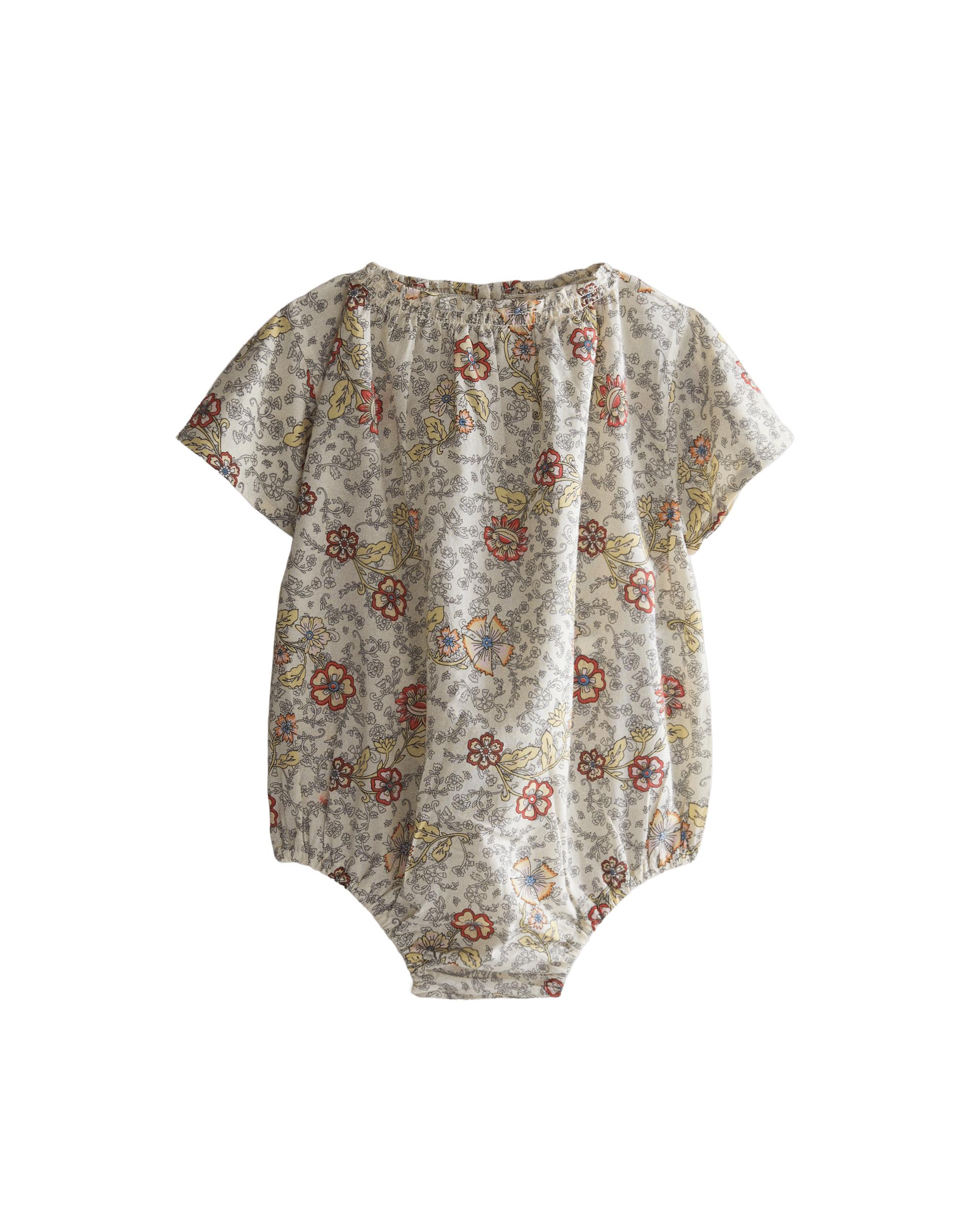 FLORAL PRINT BABY ROMPER product thumbnail 4