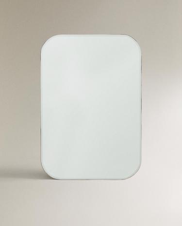 ROUNDED BORDER WALL MIRROR
