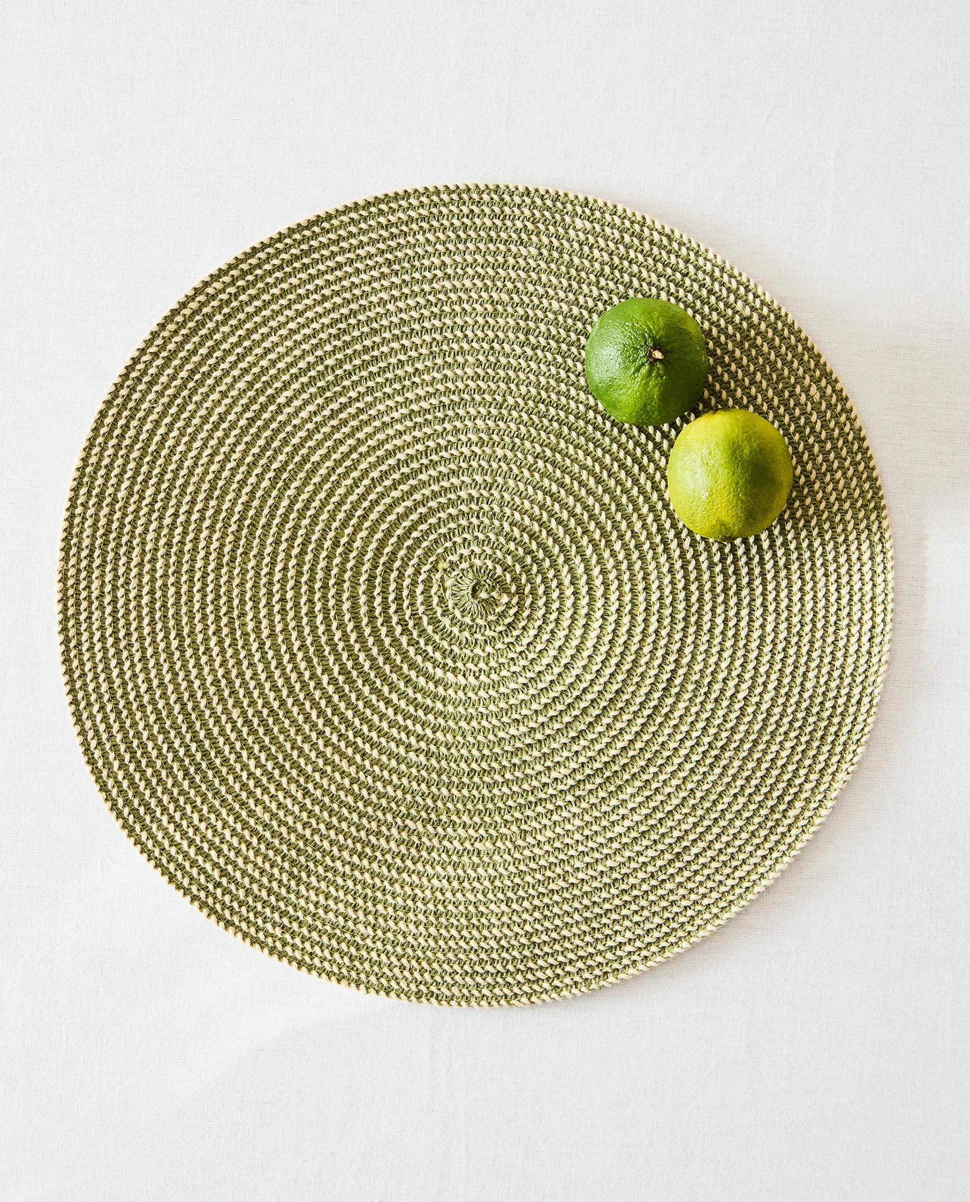 ランチョンマット 丸型（2枚セット） | Zara Home 日本/Japan