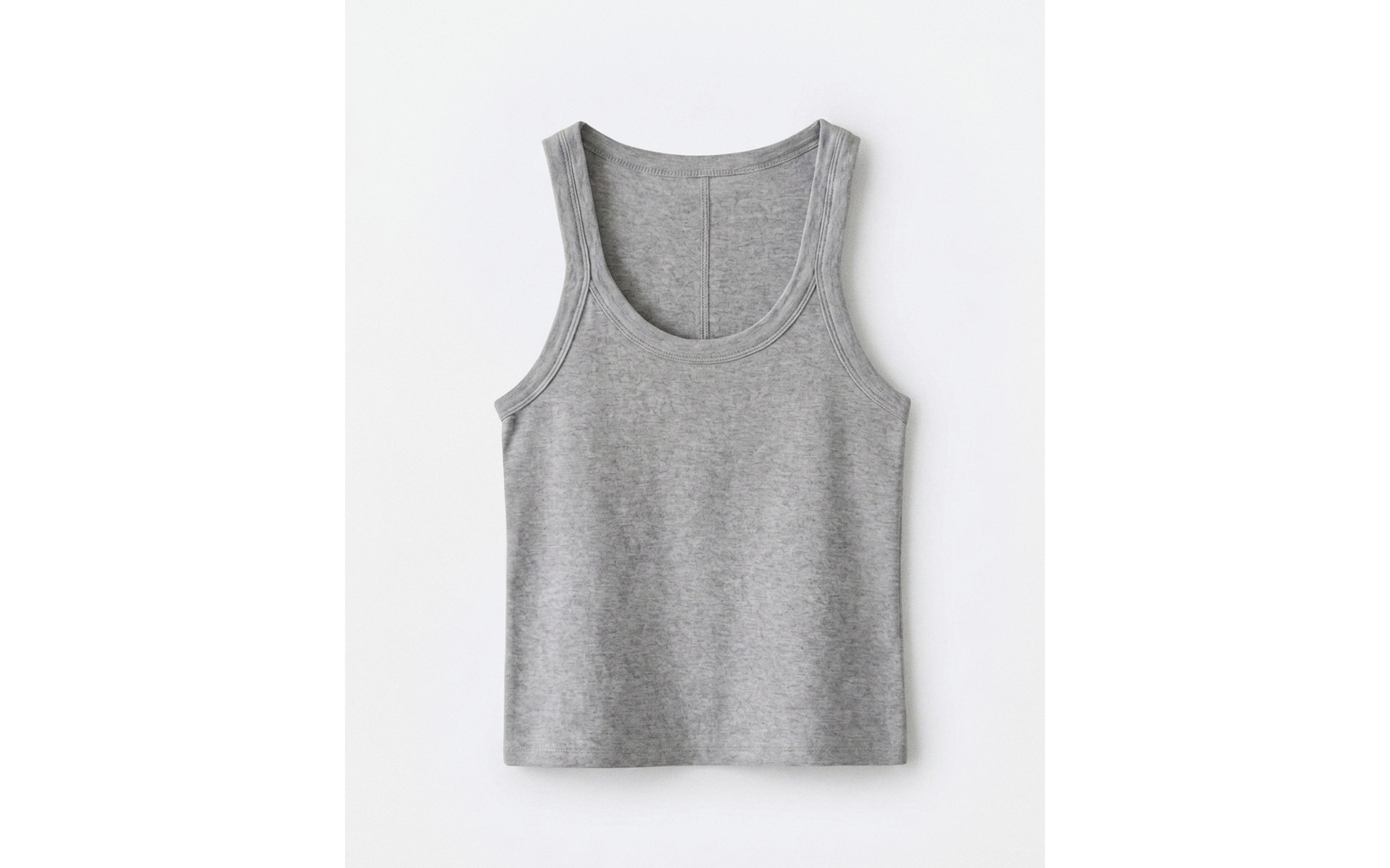 PLAIN COTTON TANK TOP product thumbnail 8