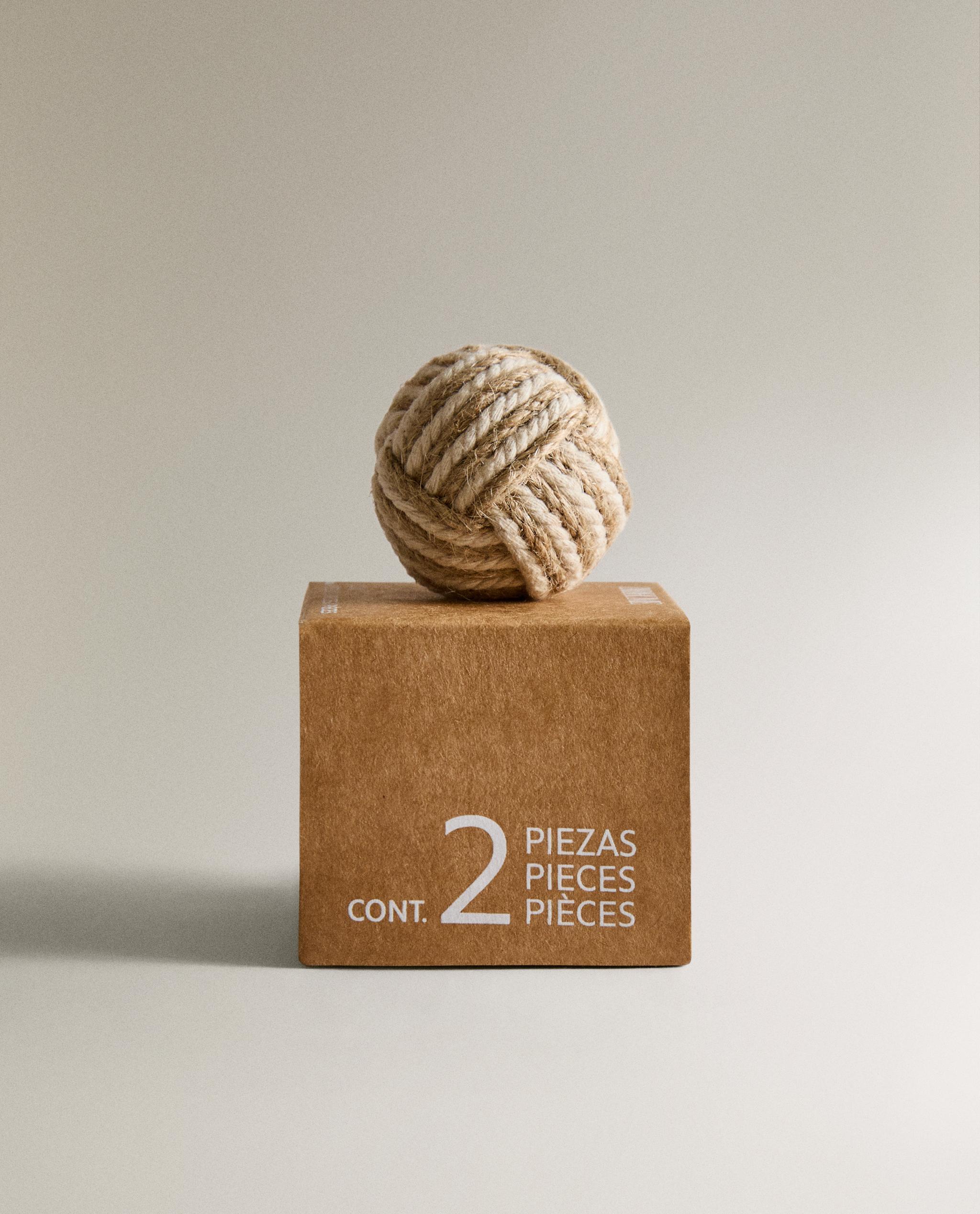 PACK OF KNOTTED DOOR KNOBS (PACK OF 2) product thumbnail 4