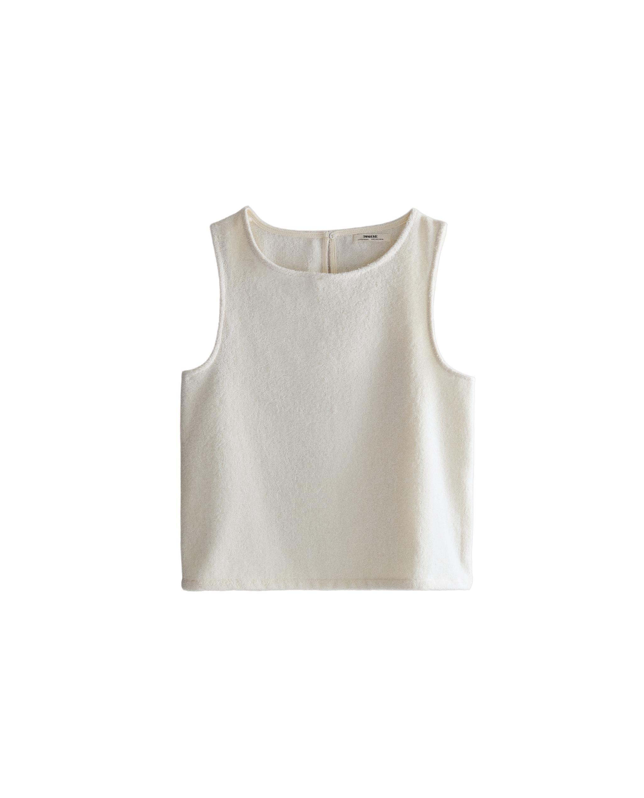 COTTON TERRY BEACH TOP product thumbnail 5