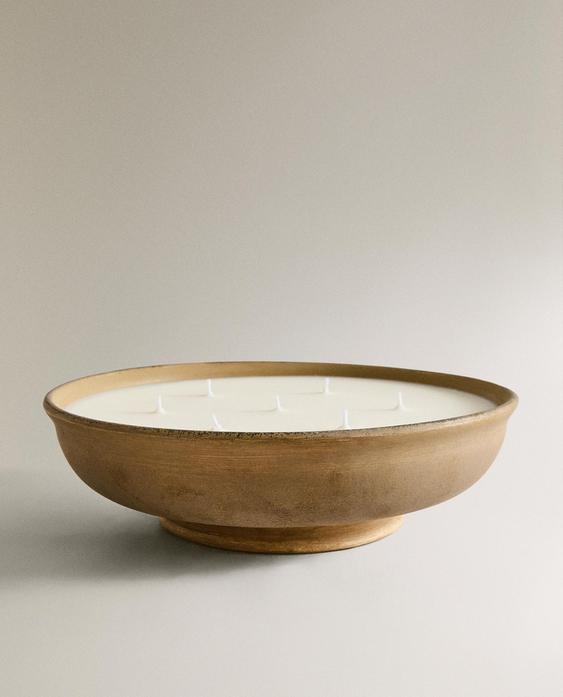 (1200 G) INCENSE LEATHER SCENTED CANDLE