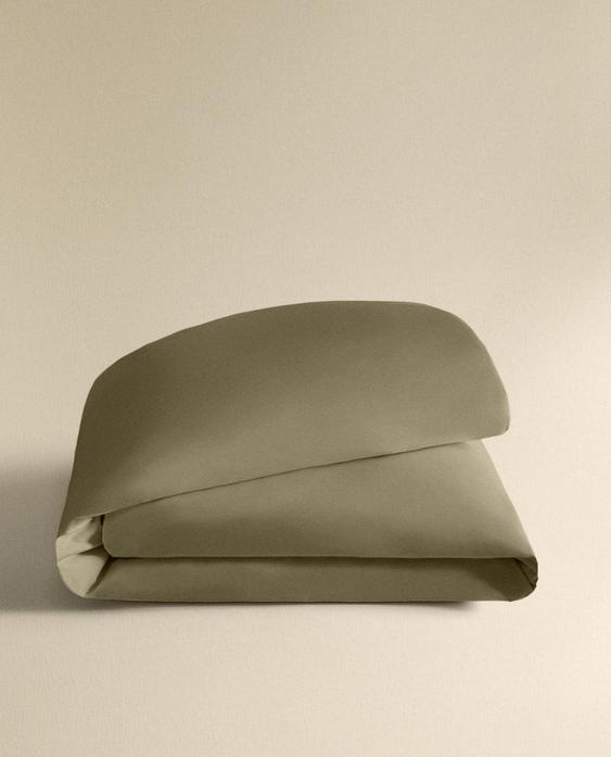 PERCALE DUVET COVER (300 THREAD COUNT)
