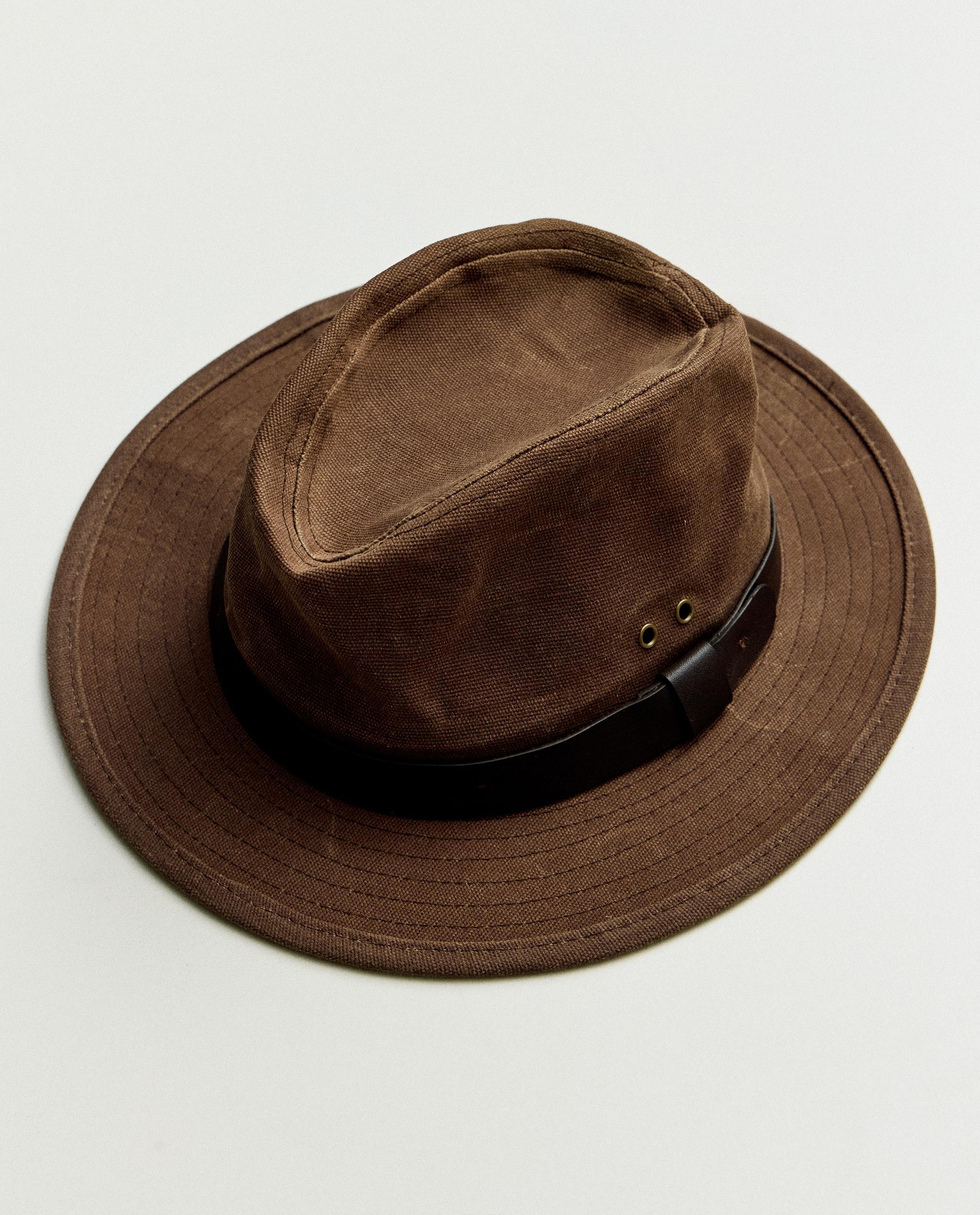 WAXED COTTON HAT product thumbnail 8