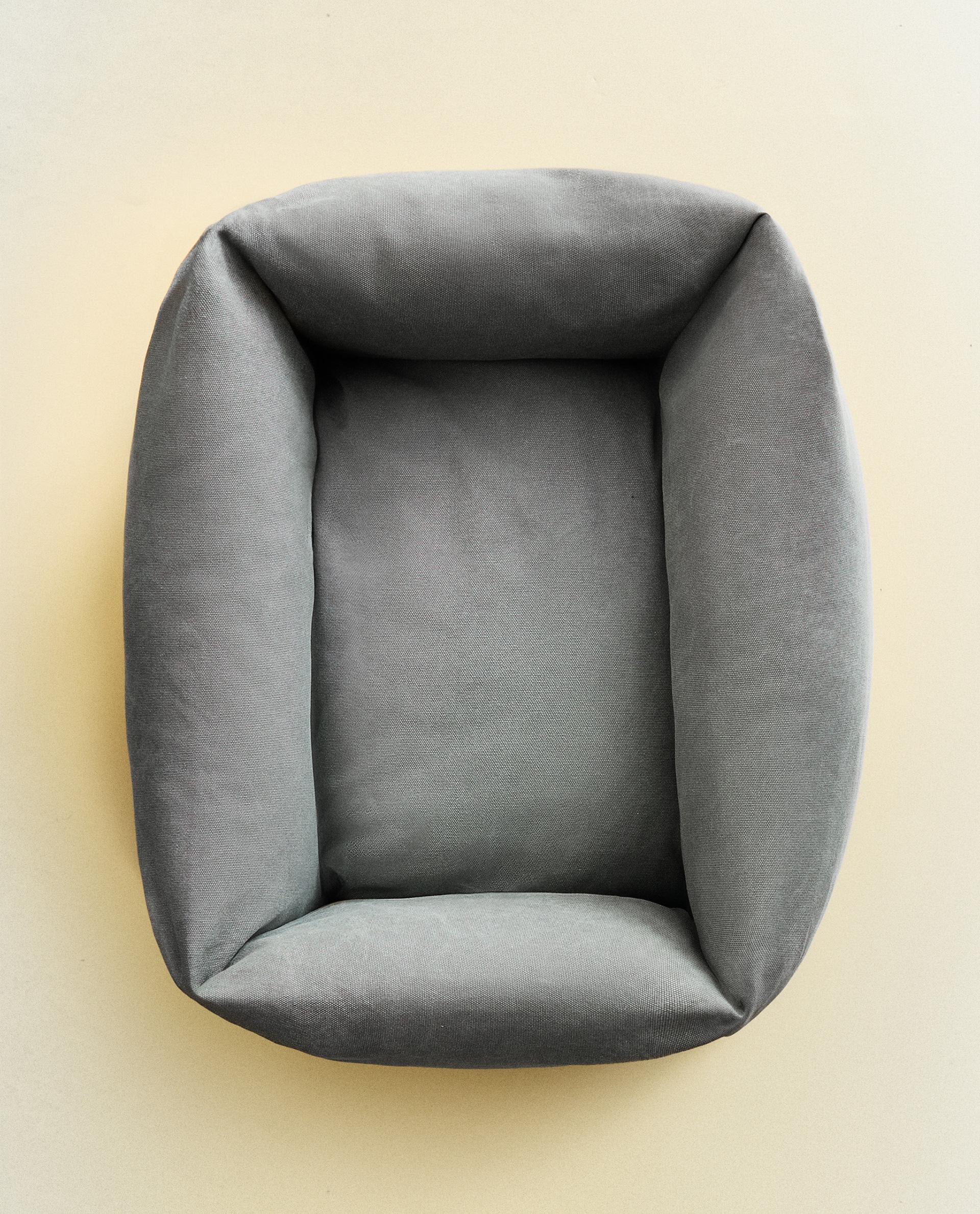 COTTON CANVAS PET BED