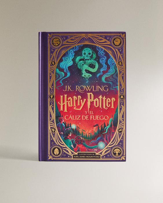 LIBRO HARRY POTTER Y EL CALIZ DE FUEGO (ESPAÑOL)