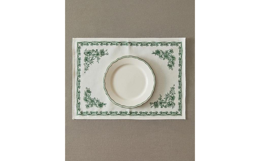 PRINTED SATEEN PLACEMAT