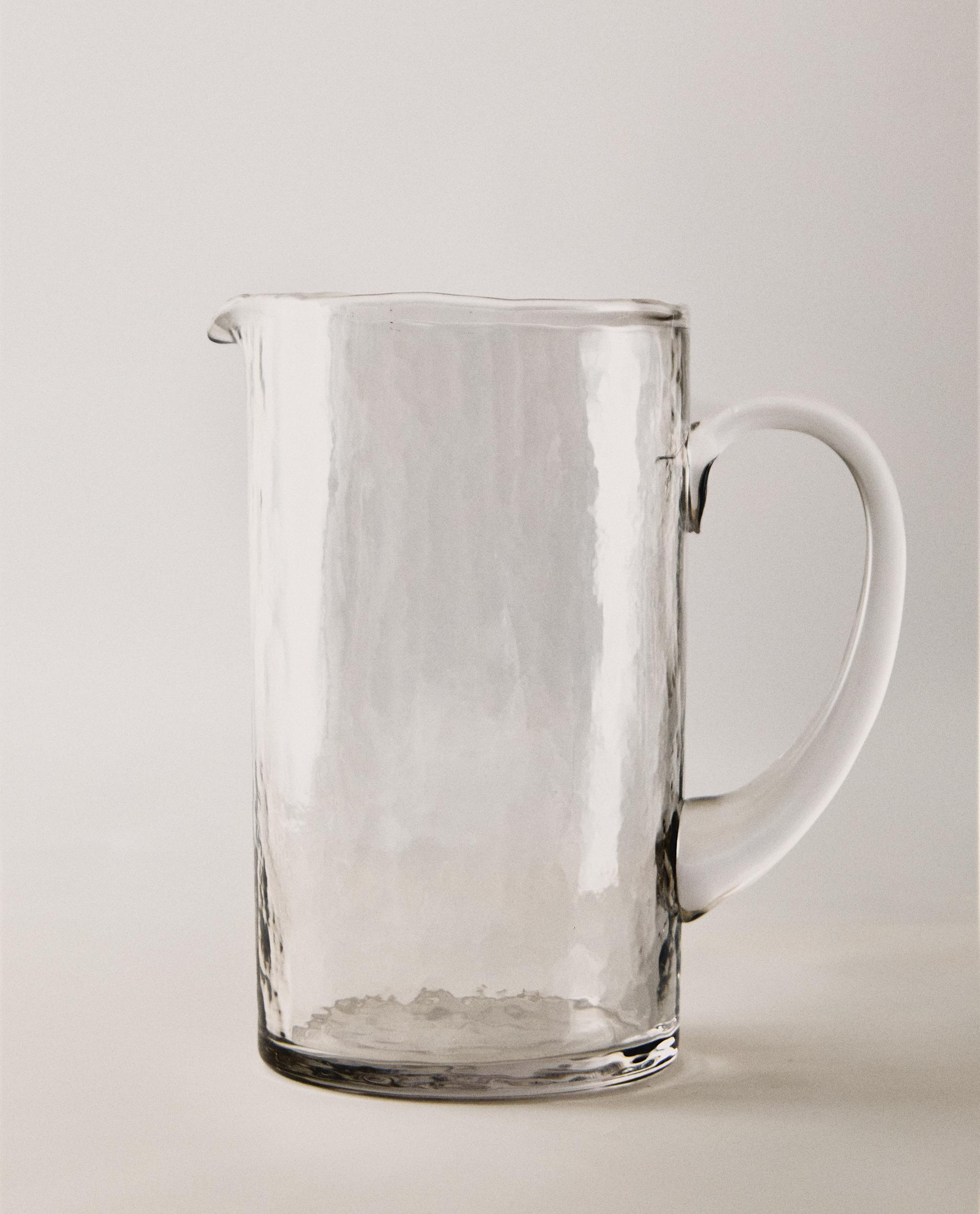 HAMMERED GLASS PITCHER | Zara Home United States of America