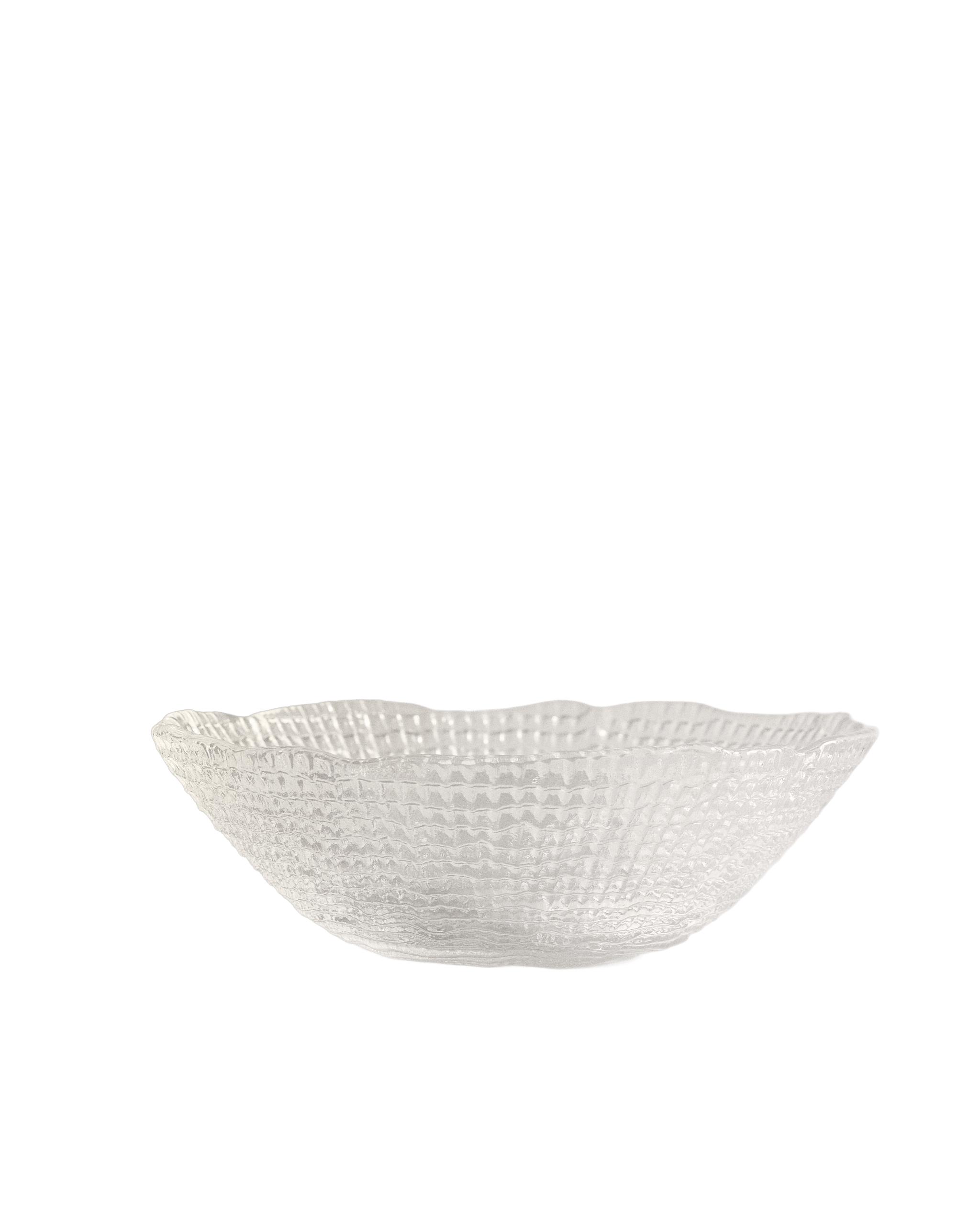 GLASS BOWL WITH RAISED DESIGN product thumbnail 8