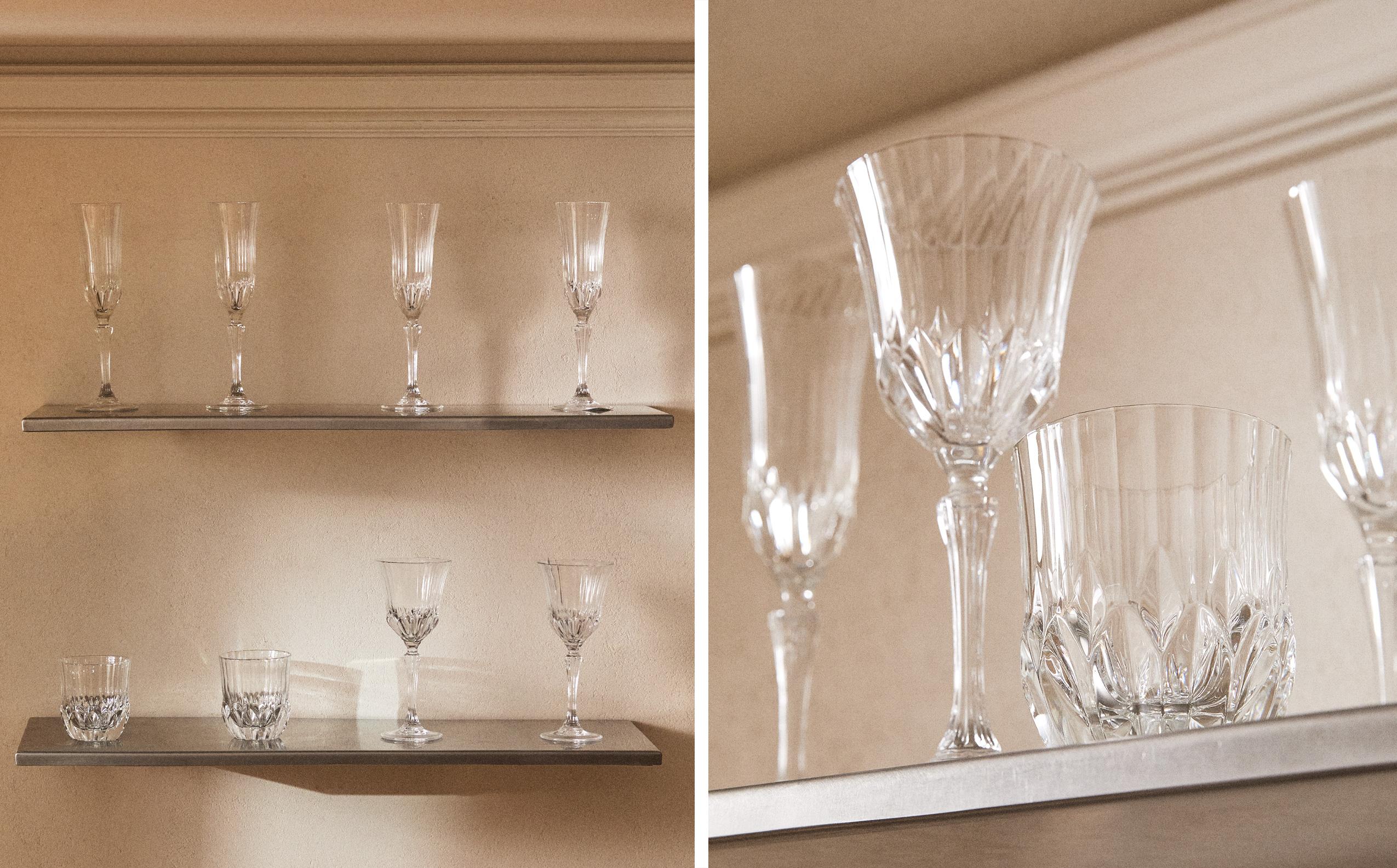 CUT CRYSTALLINE GLASSWARE SET