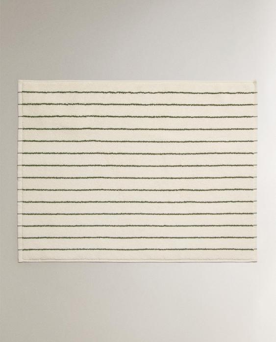 ALFOMBRA BAÑO RAYA COLOR