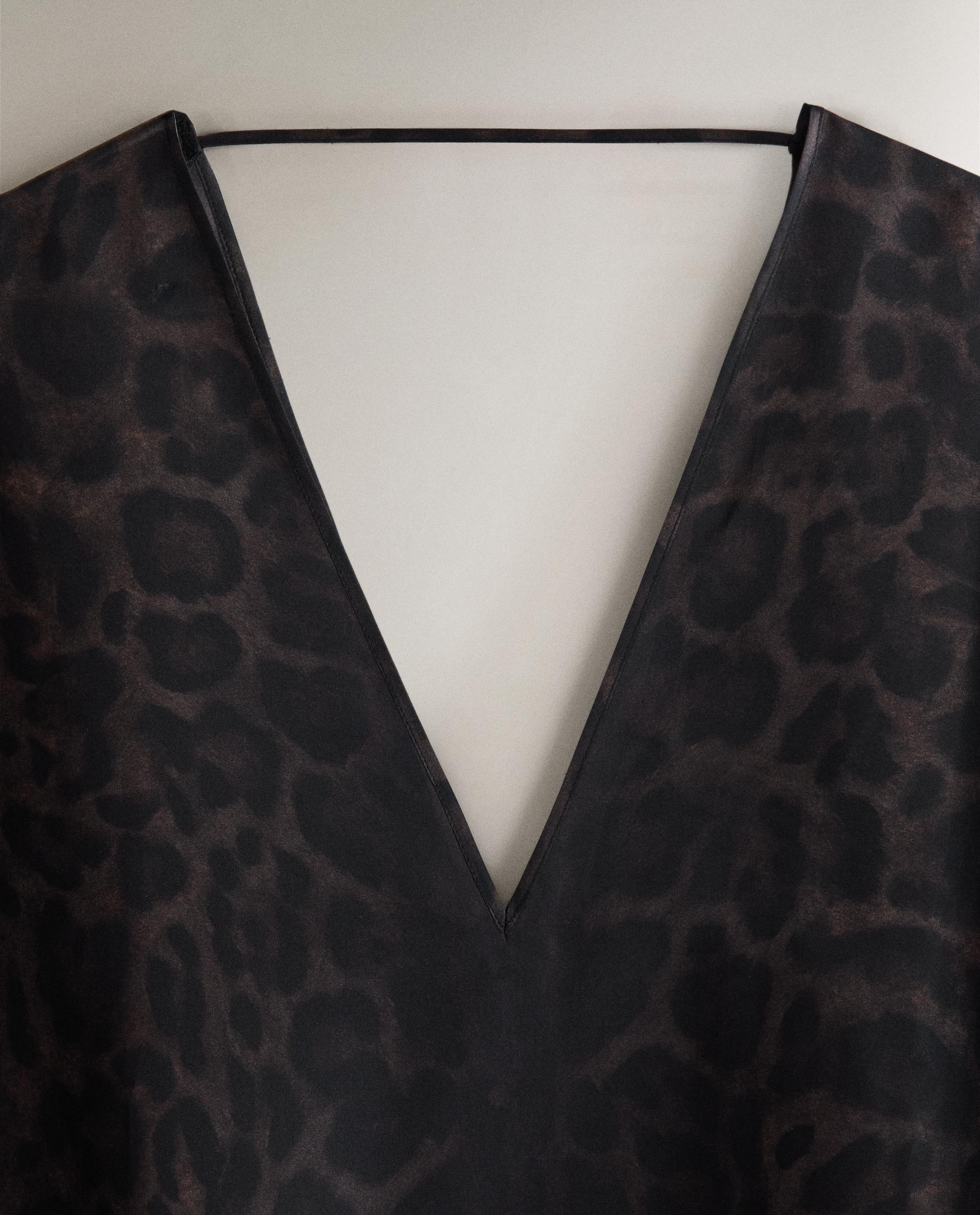 ANIMAL PRINT BEACH KAFTAN product thumbnail 5