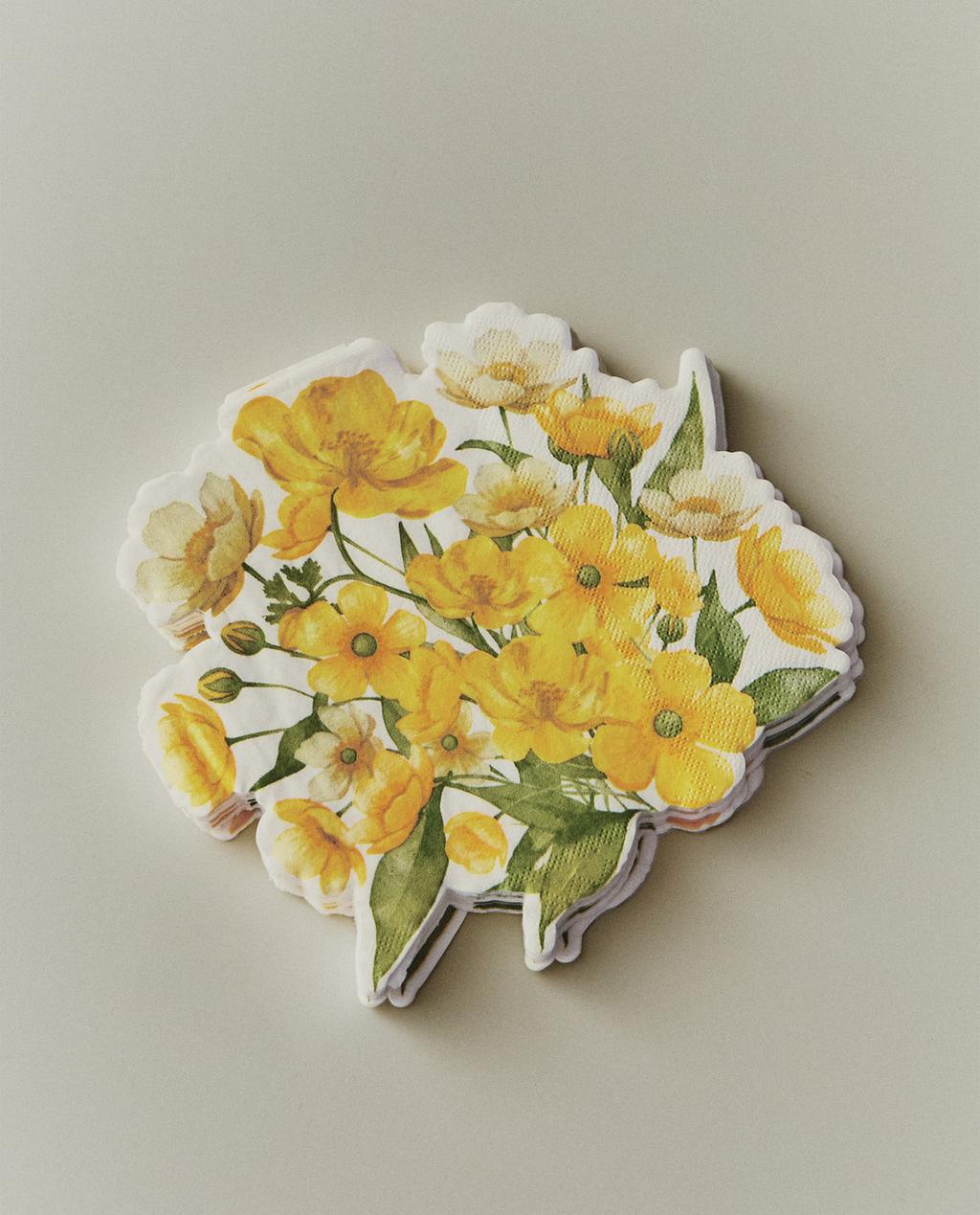 PAQUETE SERVILLETAS PAPEL FLOR (PAQUETE DE 20) PAQUETE SERVILLETAS PAPEL FLOR (PAQUETE DE 20)