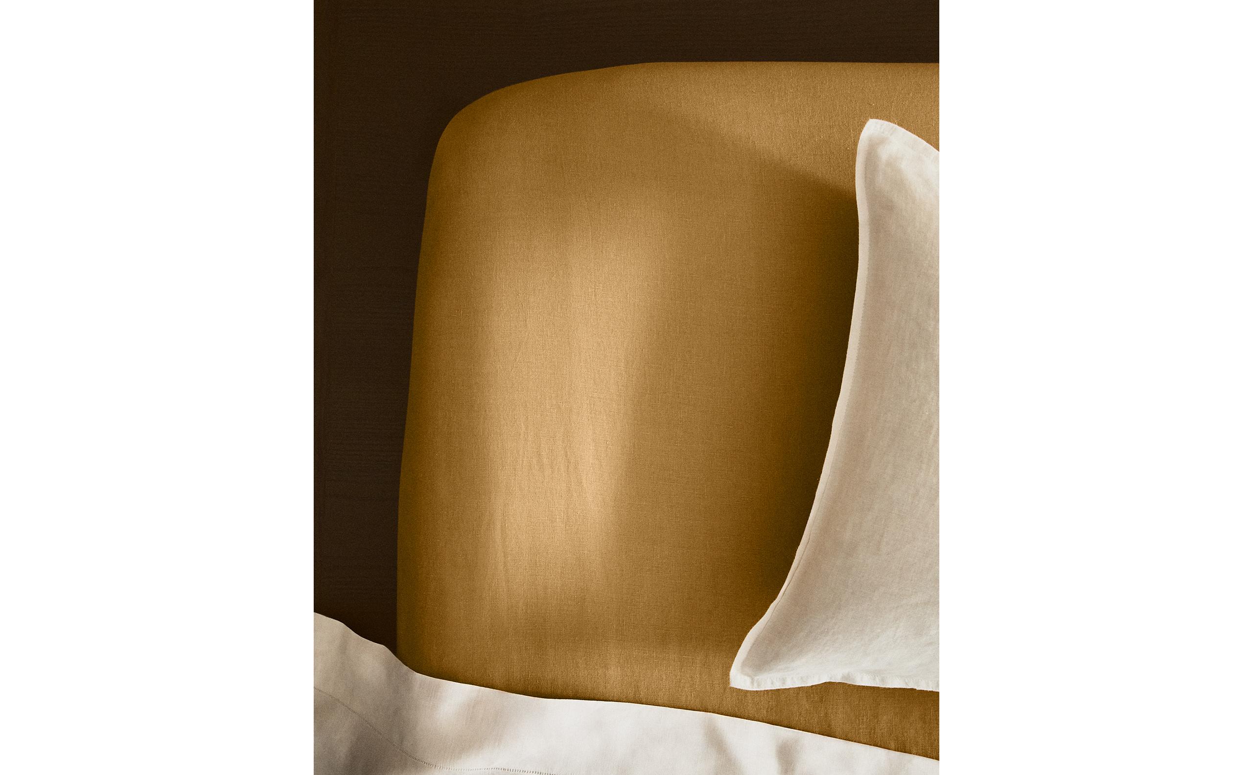 (140 GSM) WASHED LINEN FITTED SHEET product thumbnail 17