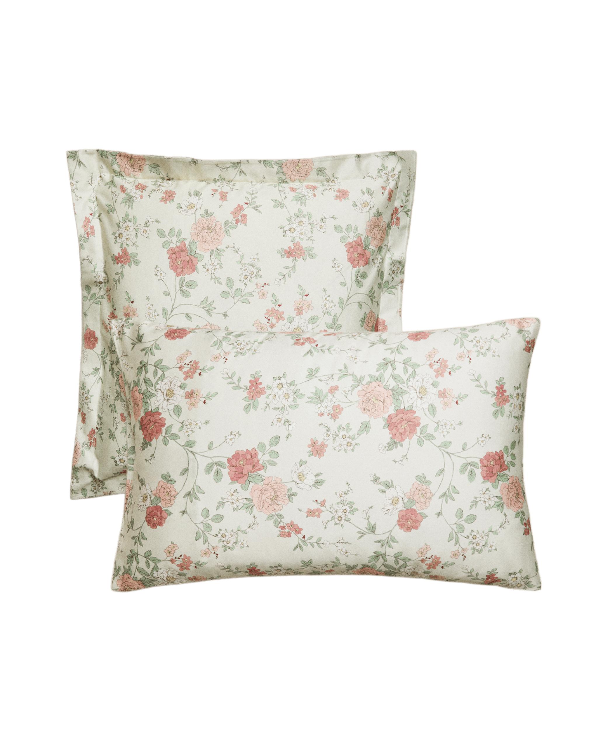 PEONY PRINT SATEEN PILLOWCASE product thumbnail 7