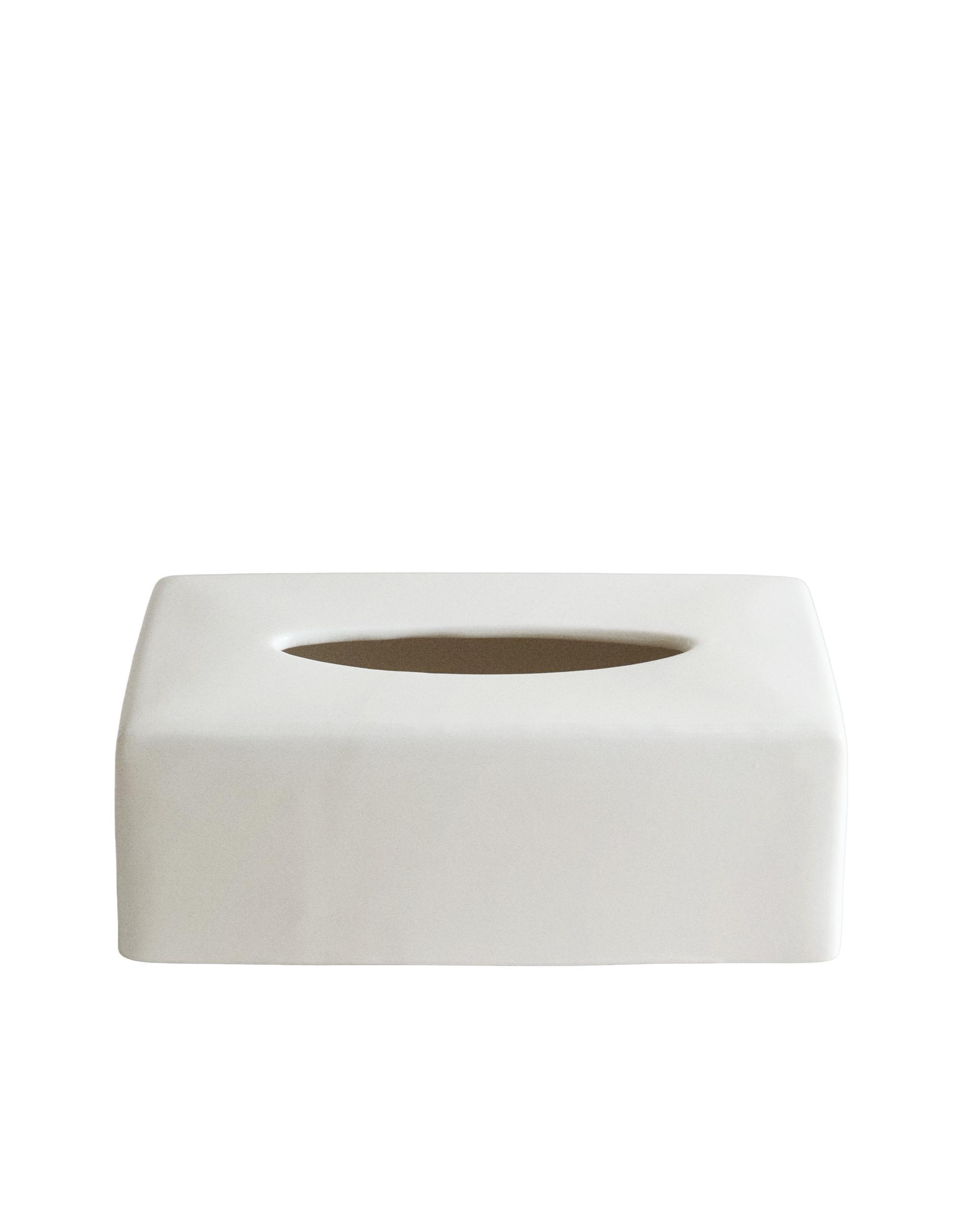 RECTANGULAR CERAMIC TISSUE BOX product thumbnail 2