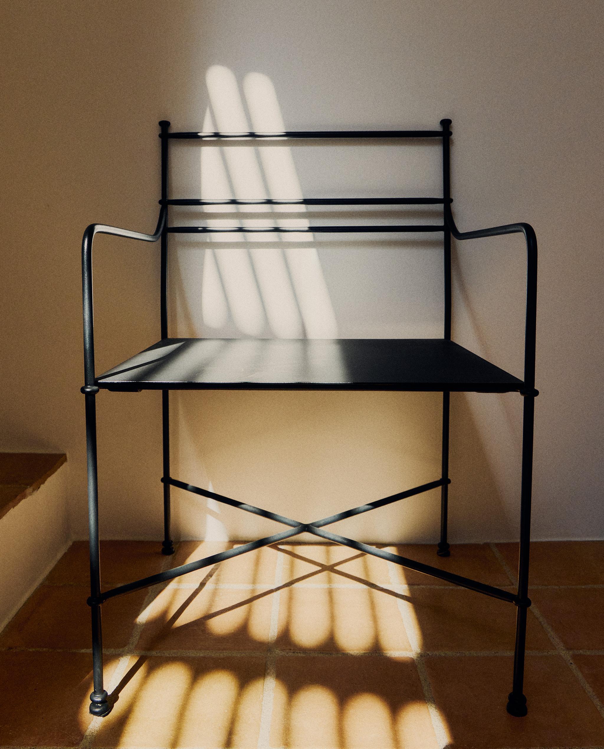 OUTDOOR WROUGHT IRON ARMCHAIR | Zara Home United States of America