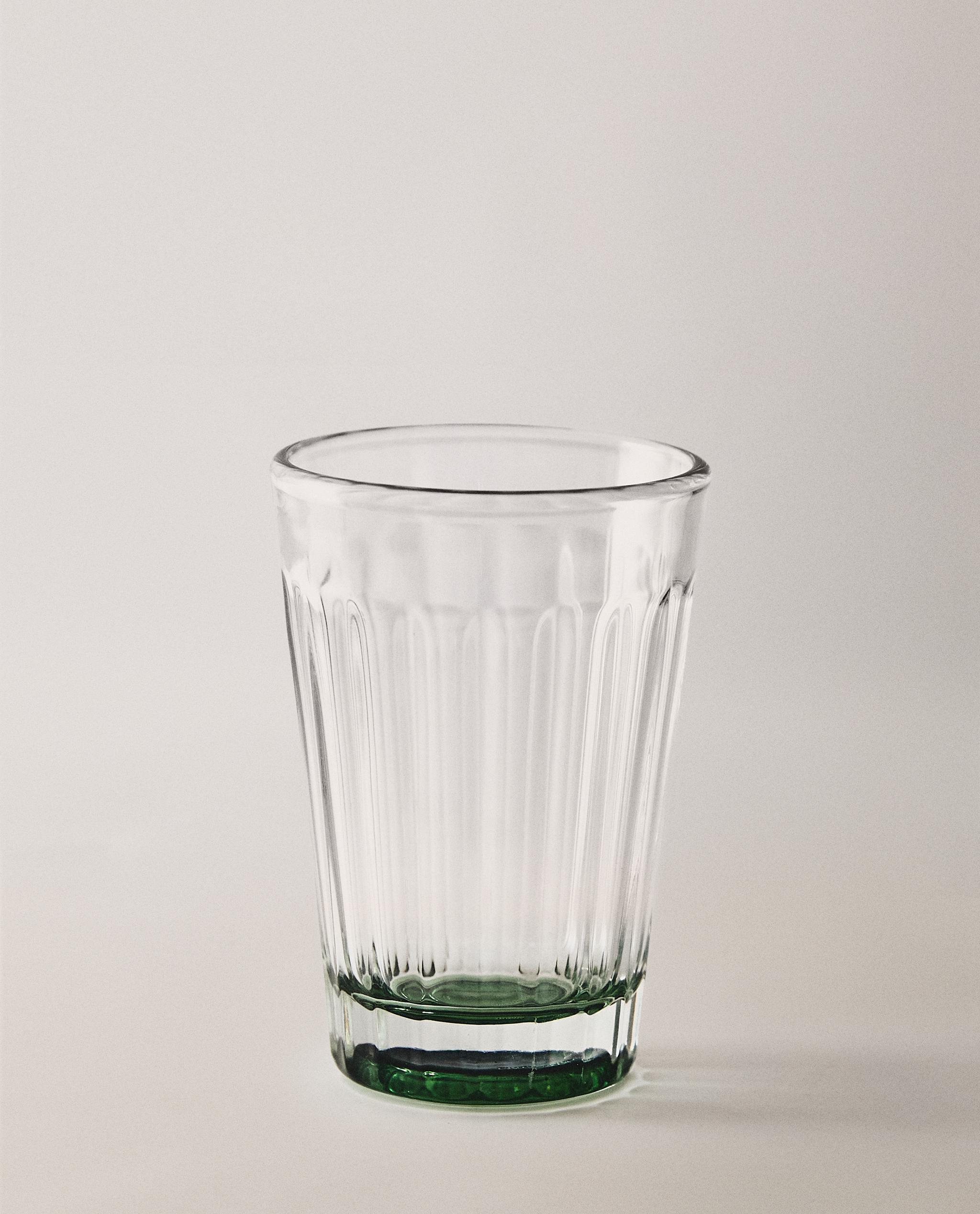TUMBLER SET WITH RAISED DESIGN AND COLOURED BASE product thumbnail 7