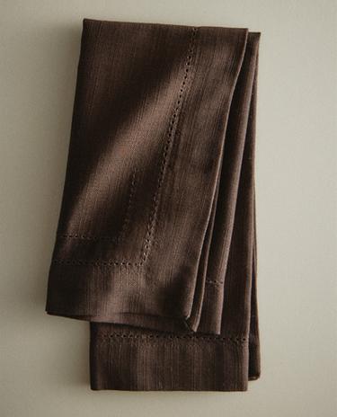 PACK OF HEMSTITCHED COTTON NAPKINS (PACK OF 2)