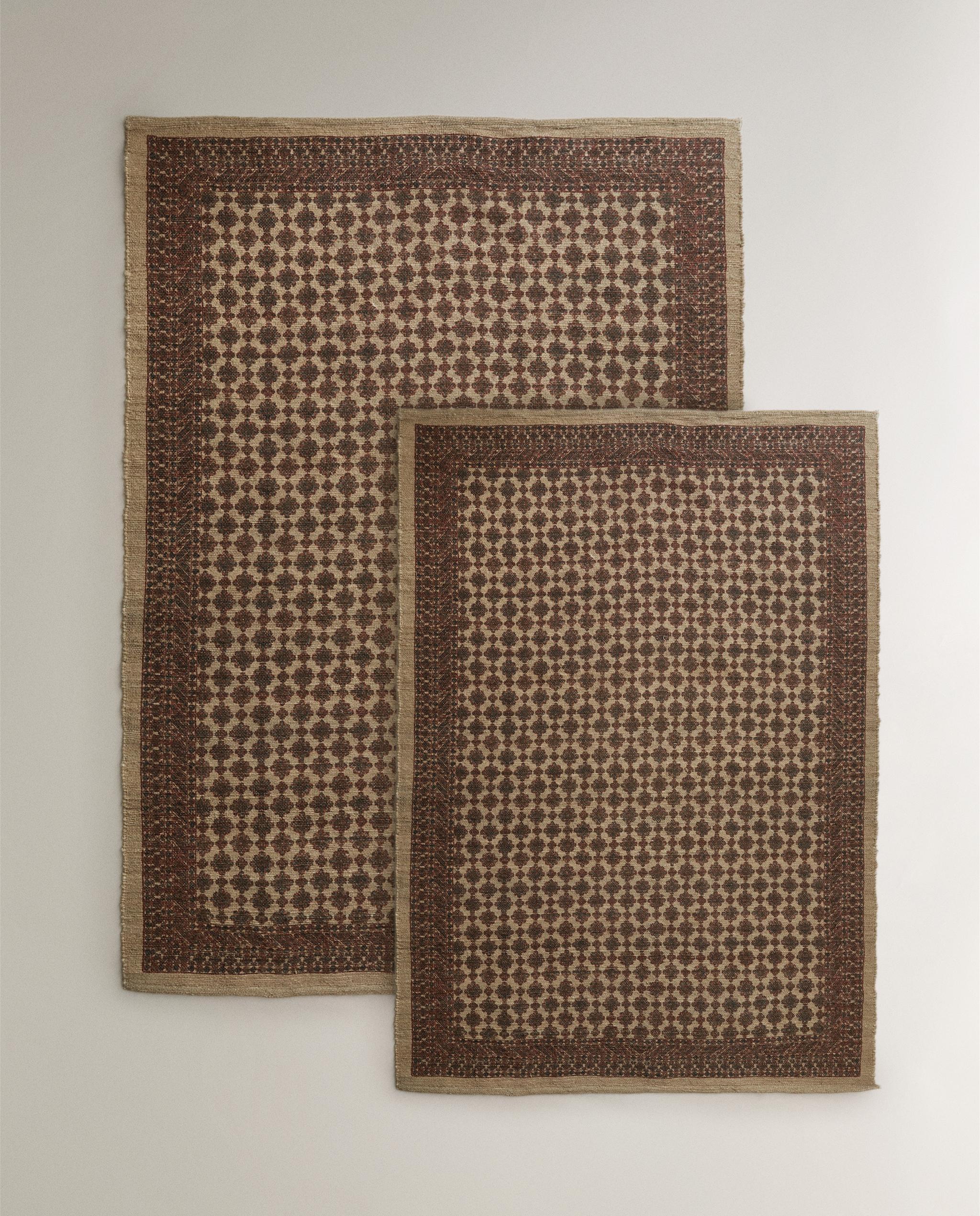 PRINTED JUTE RUG product thumbnail 6