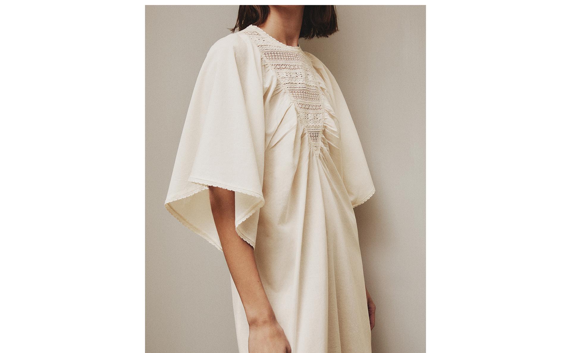 Nachthemd mit Spitzenkante Nachthemd mit Spitzenkante