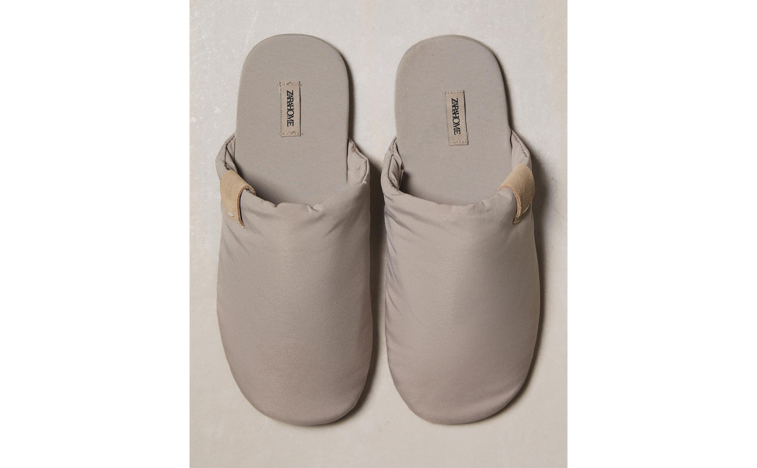 TECHNICAL FABRIC MULE SLIPPERS | Zara Home United States of