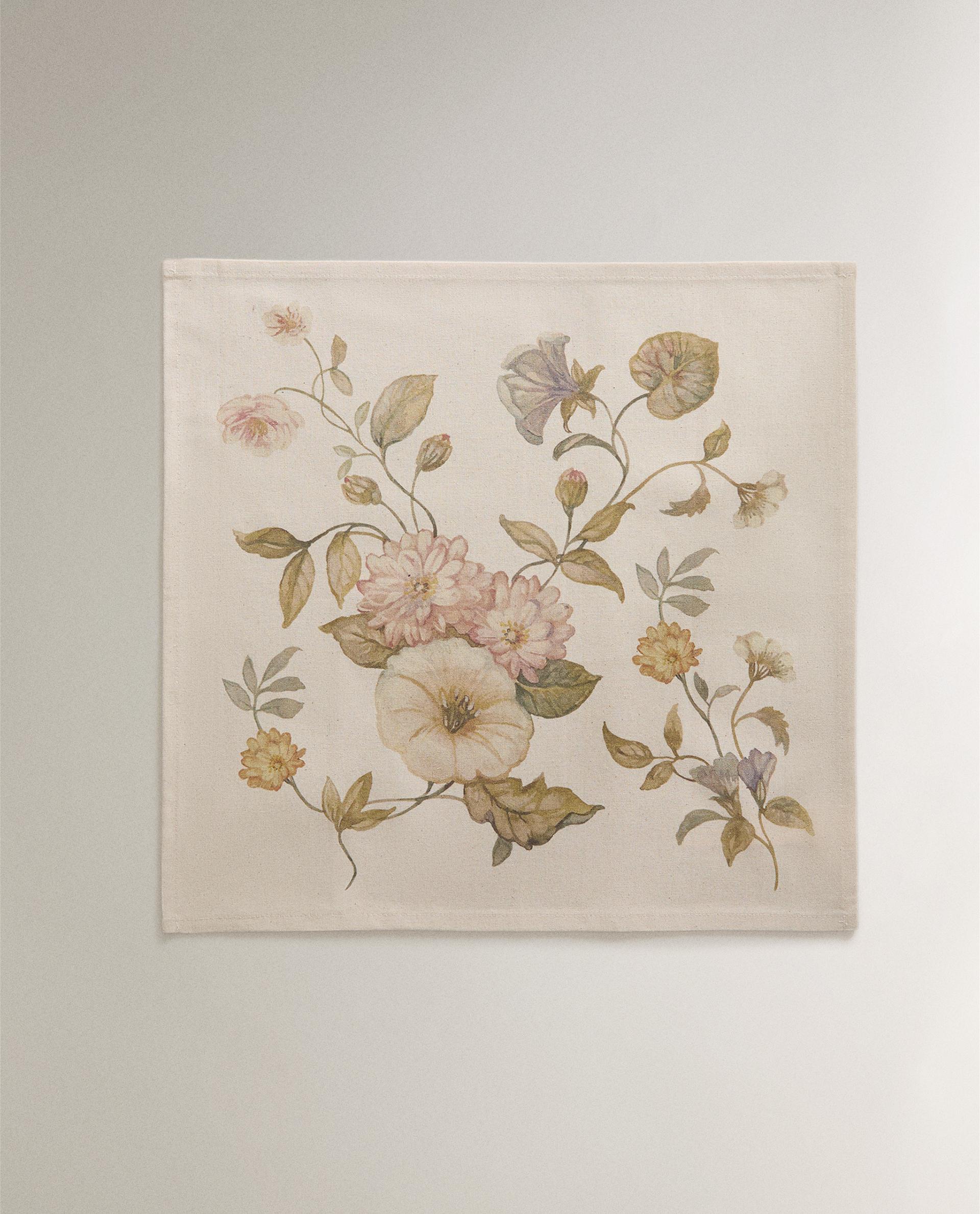 FLORAL PRINT NAPKINS (SET OF 2) Zara Home Κύπρος / Cyprus