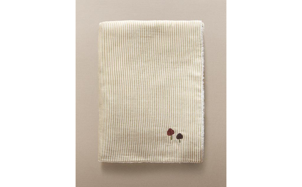 TOALLA BAÑO BEBÉ GASA RAYAS